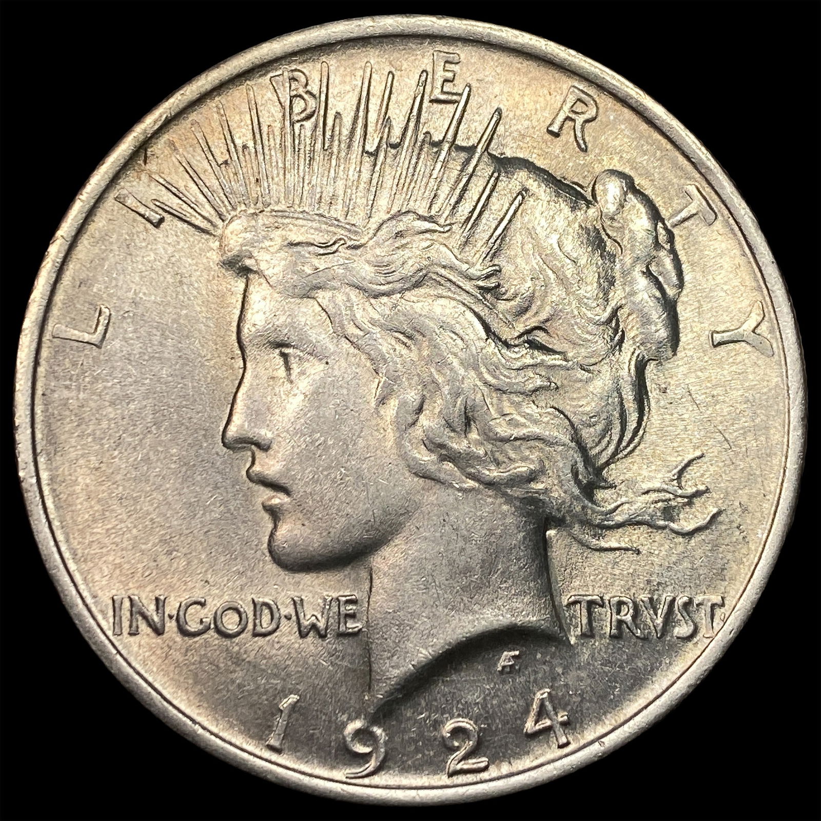 1924 Peace Silver Dollar CHOICE BU: 1924 Peace Silver Dollar CHOICE BU