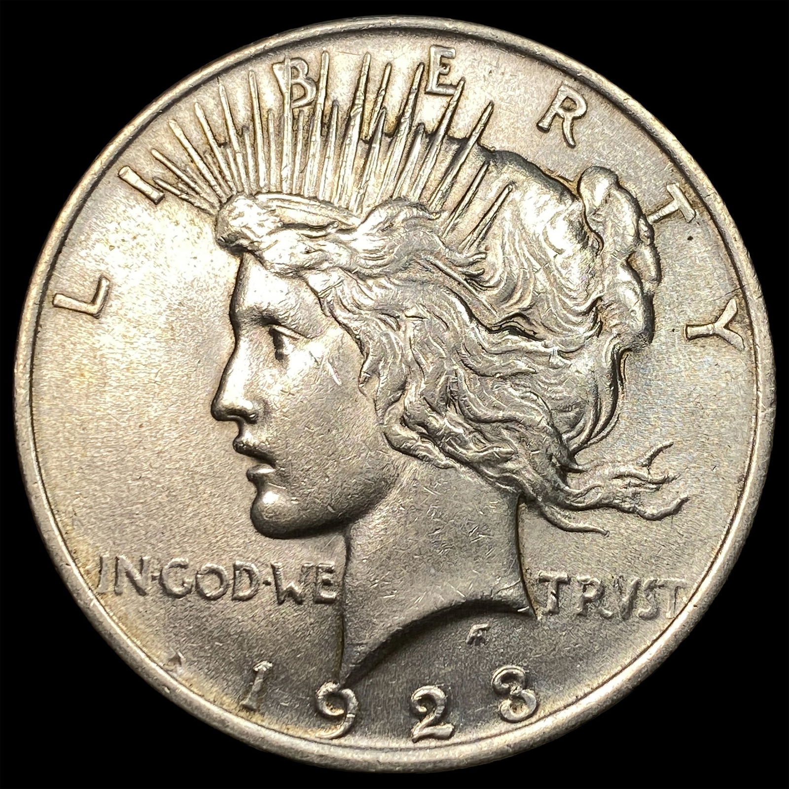 1923-S Silver Peace Dollar LIGHTLY CIRCULATED: 1923-S Silver Peace Dollar LIGHTLY CIRCULATED