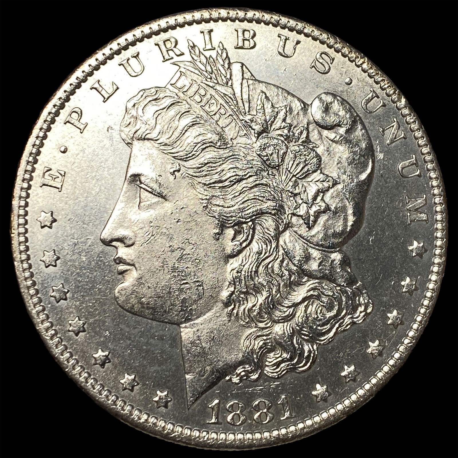 1881-O Silver Morgan Dollar CHOICE BU: 1881-O Silver Morgan Dollar CHOICE BU