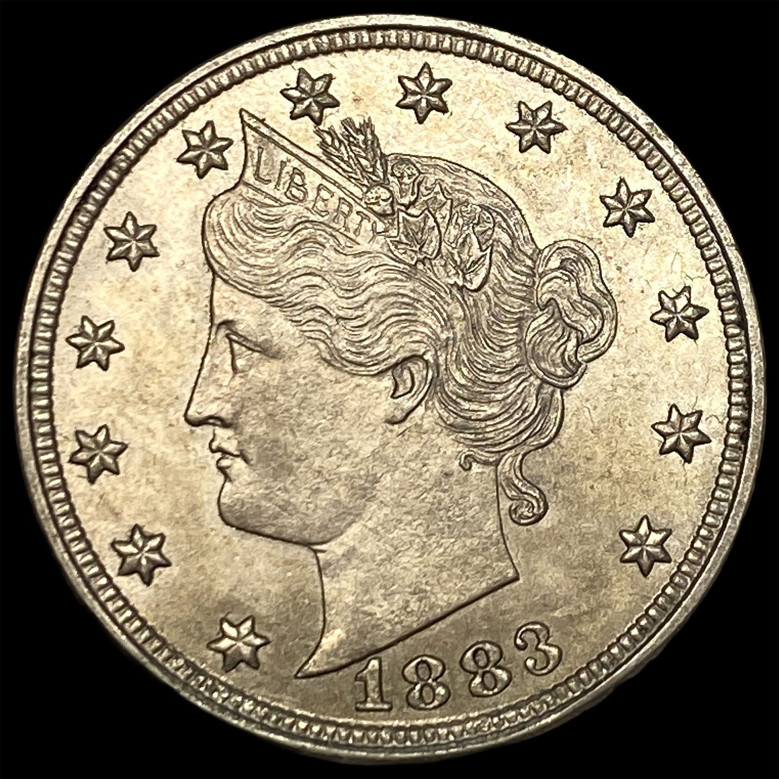 1883 Liberty Head Nickel No Cents UNCIRCULATED: 1883 Liberty Head Nickel No Cents UNCIRCULATED
