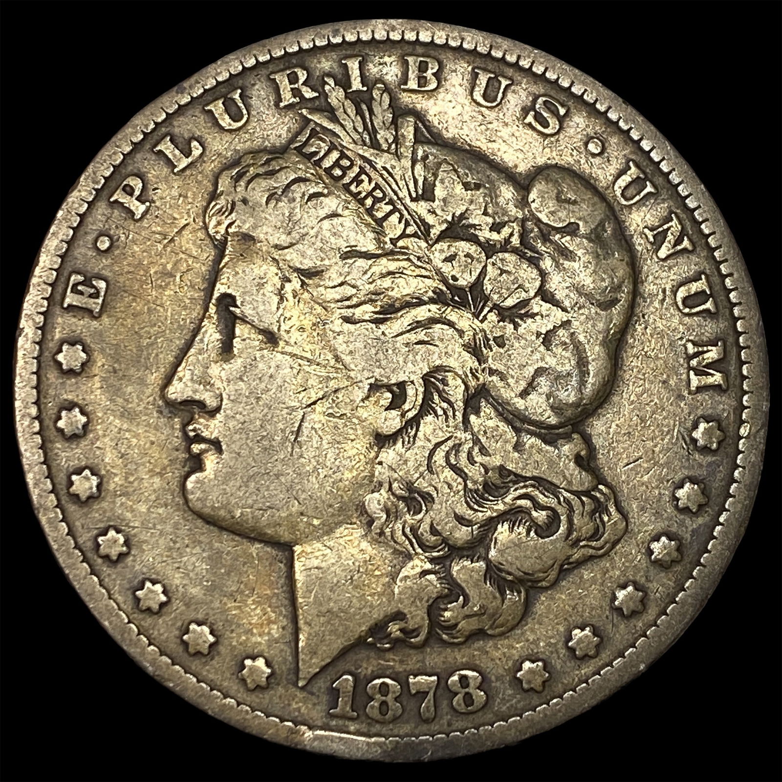 1878-S Silver Morgan Dollar LIGHTLY CIRCULATED (1 of 2)