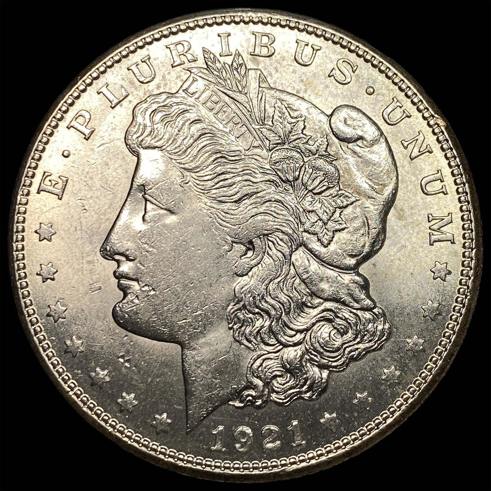 1921 Silver Morgan Dollar UNCIRCULATED: 1921 Silver Morgan Dollar UNCIRCULATED
