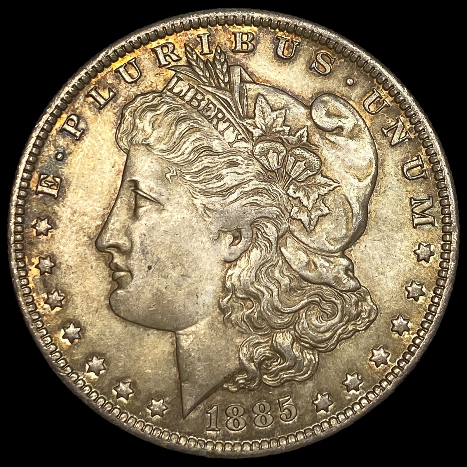 1885-O Silver Morgan Dollar CHOICE AU: 1885-O Silver Morgan Dollar CHOICE AU