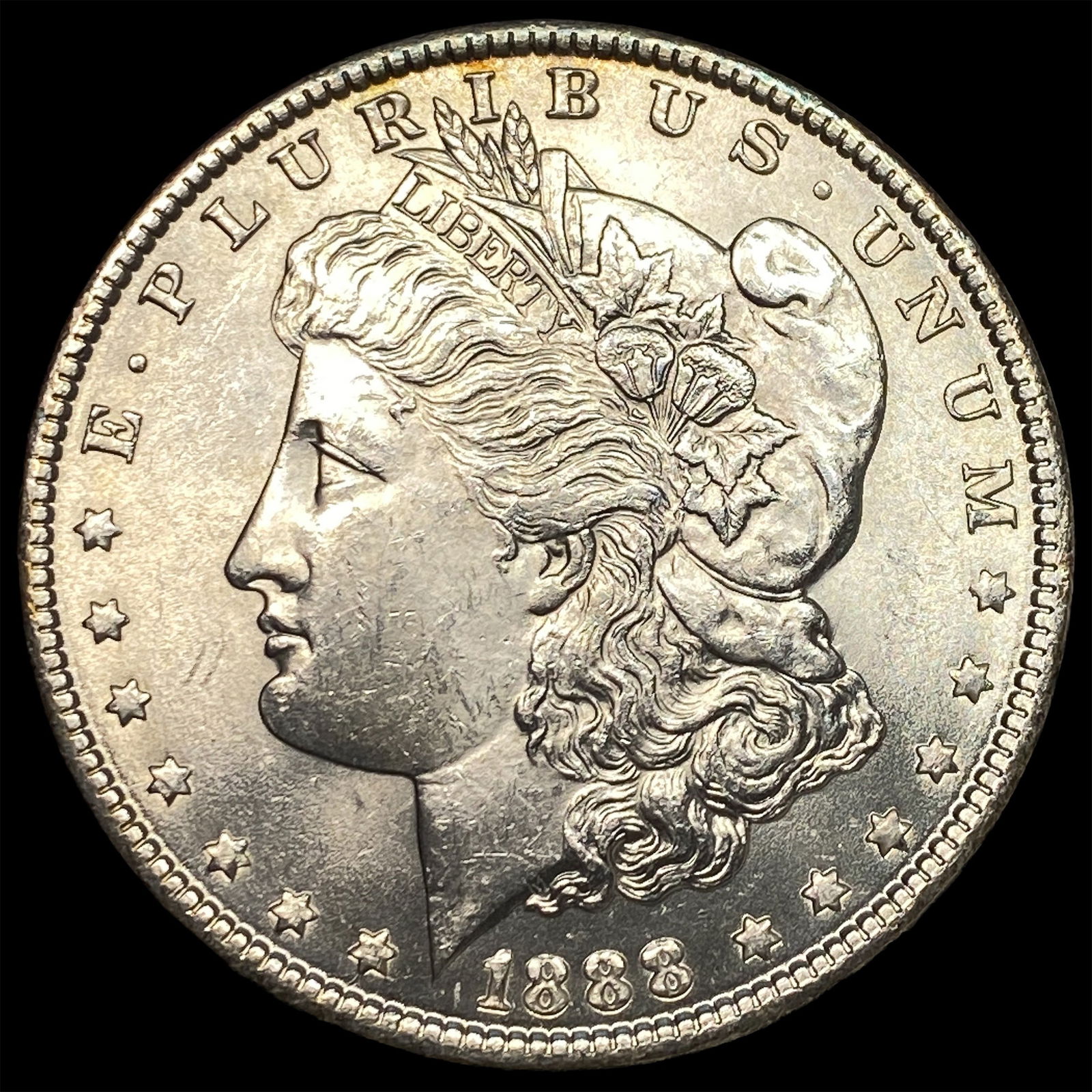 1888-S Silver Morgan Dollar CHOICE BU: 1888-S Silver Morgan Dollar CHOICE BU