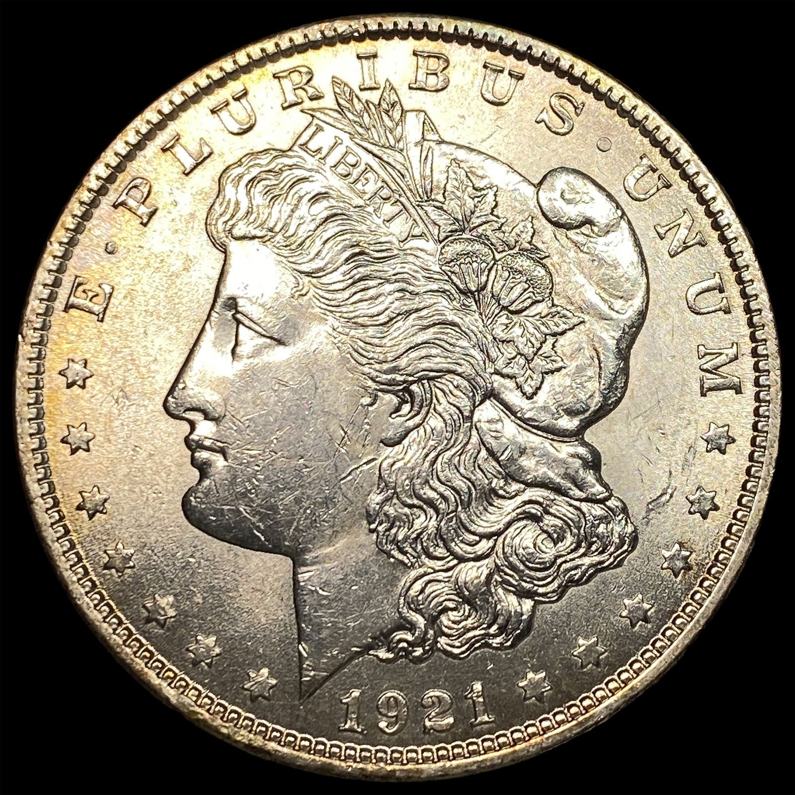 1921 Morgan Silver Dollar CHOICE AU (1 of 2)
