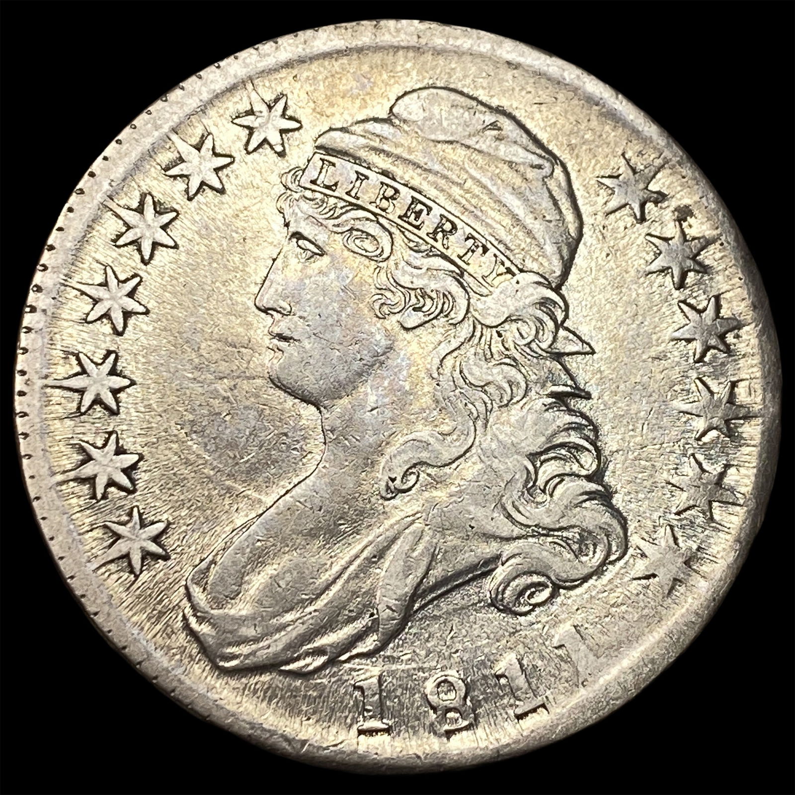 1811 Capped Bust Half Dollar NEARLY UNCIRCULATED (1 of 2)