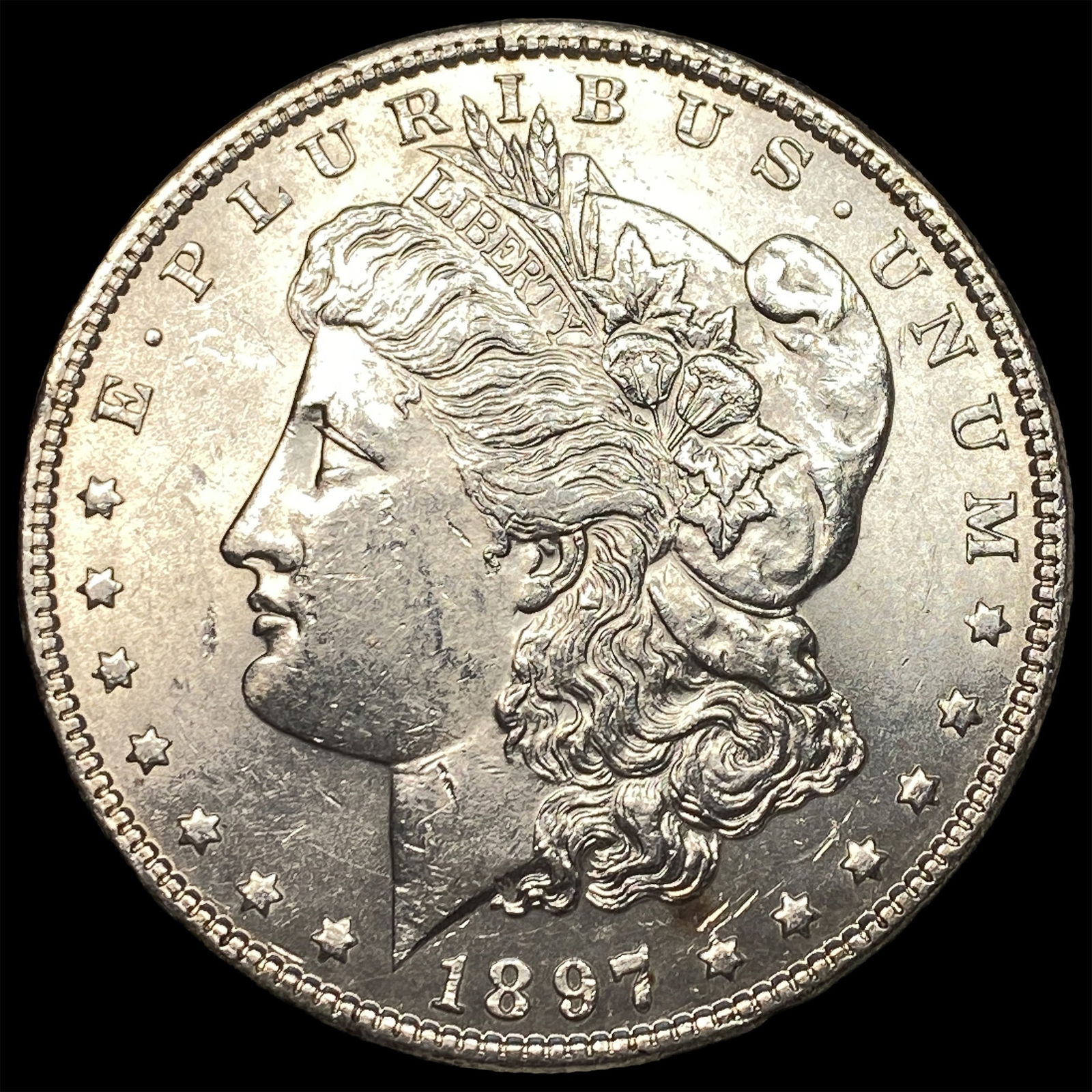 1897 Morgan Silver Dollar UNCIRCULATED: 1897 Morgan Silver Dollar UNCIRCULATED