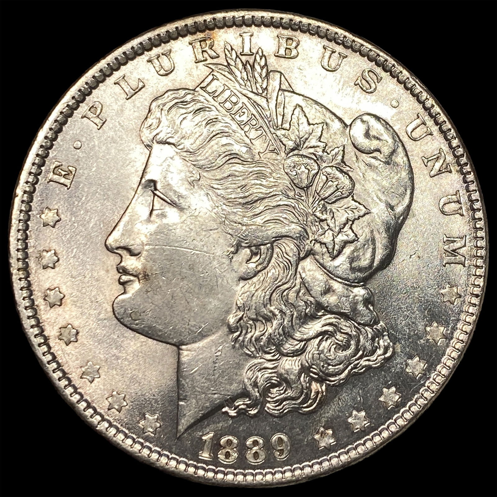 1889 Morgan Silver Dollar UNCIRCULATED: 1889 Morgan Silver Dollar UNCIRCULATED