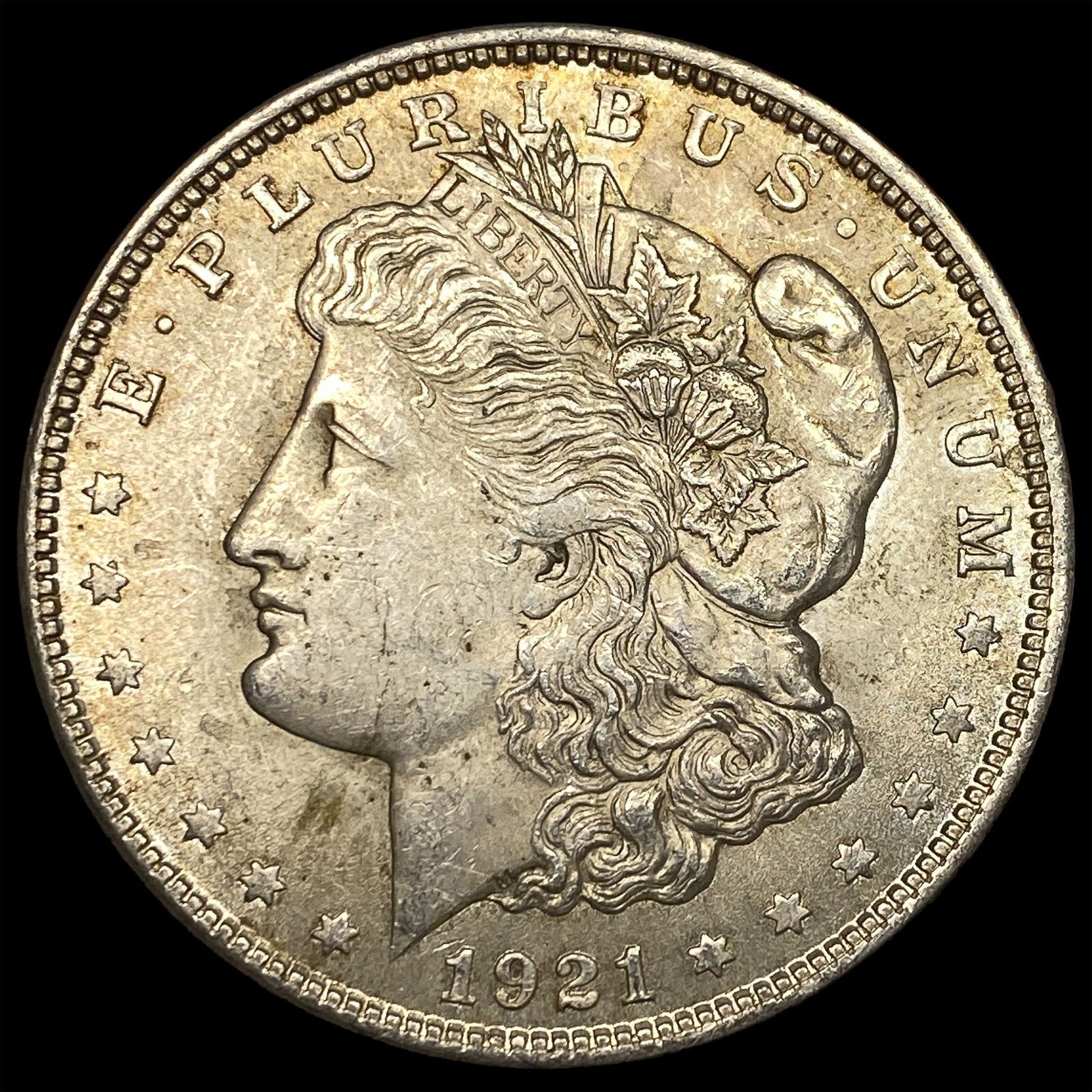 1921 Silver Morgan Dollar CLOSELY UNCIRCULATED: 1921 Silver Morgan Dollar CLOSELY UNCIRCULATED