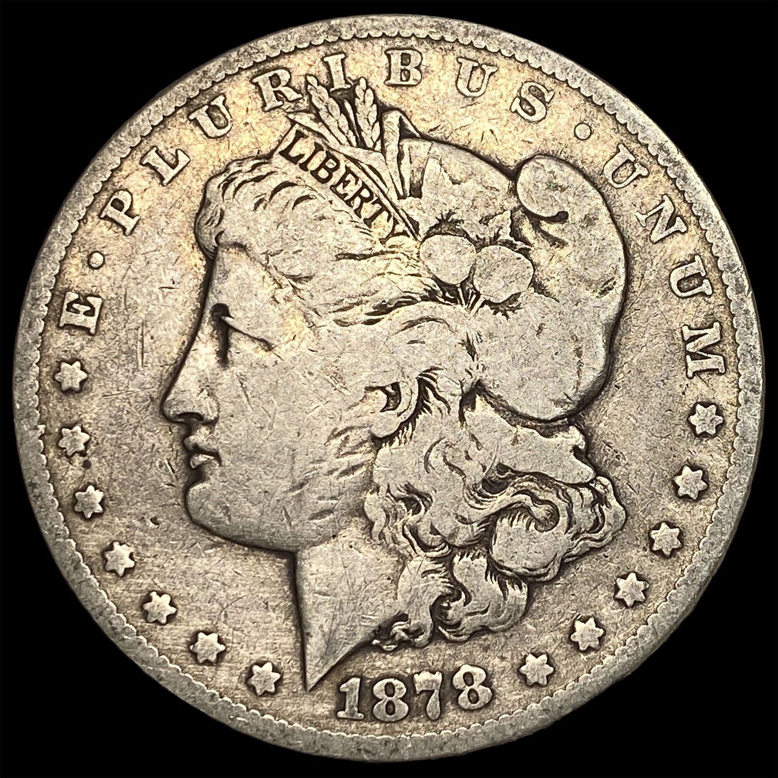 1878-CC Silver Morgan Dollar NICELY CIRCULATED: 1878-CC Silver Morgan Dollar NICELY CIRCULATED