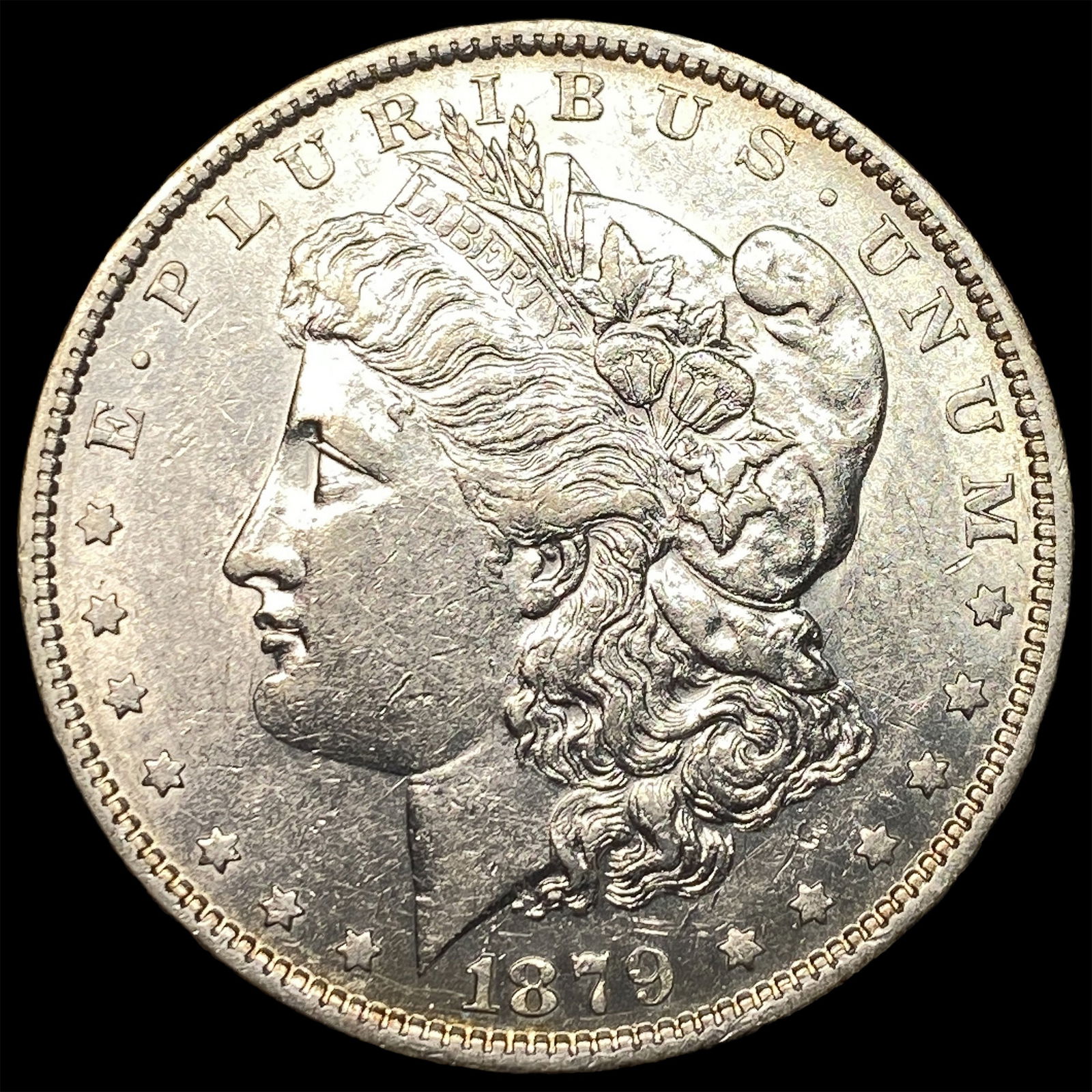 1879-S Silver Morgan Dollar CLOSELY UNCIRCULATED (1 of 2)