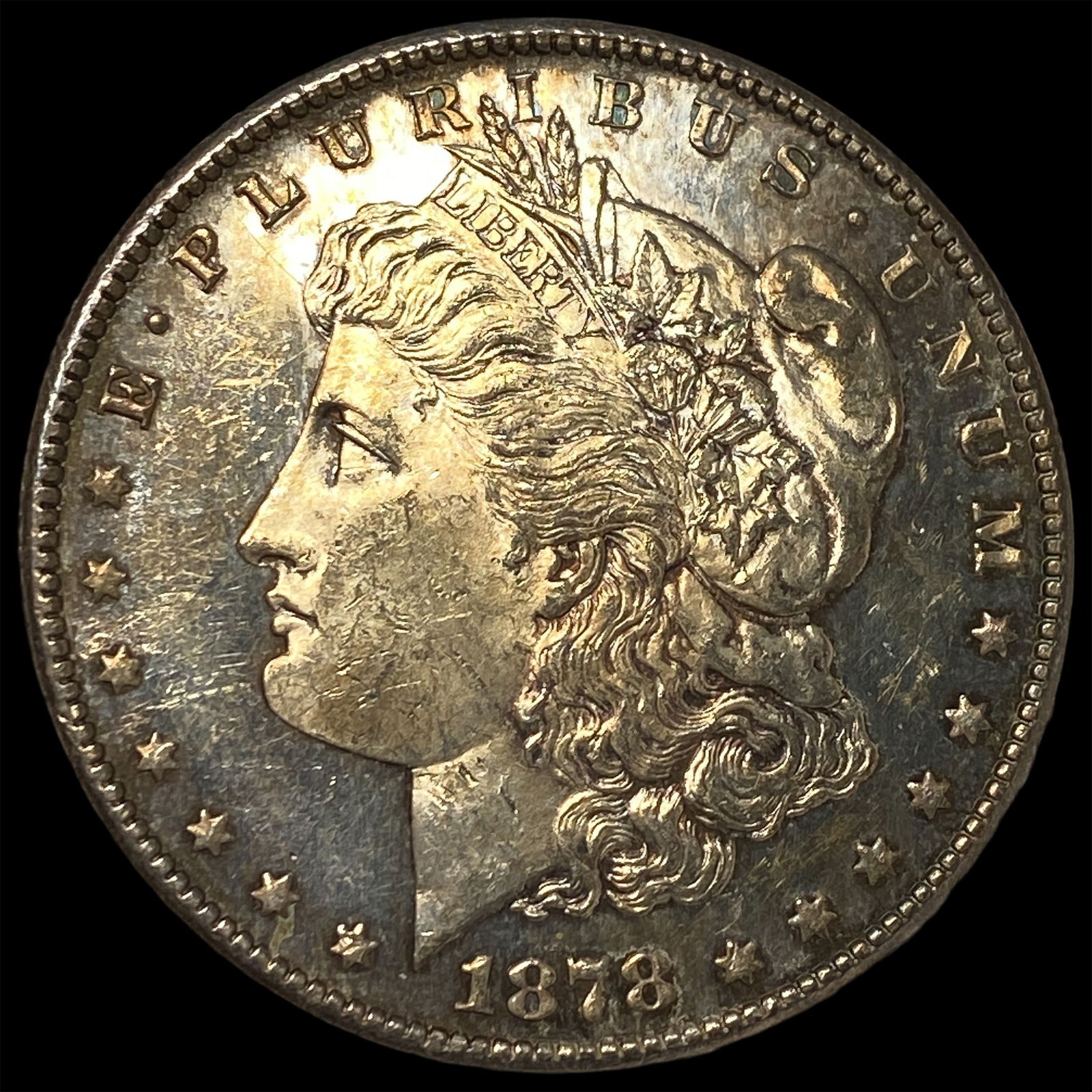 1878 Silver Morgan Dollar CHOICE BU: 1878 Silver Morgan Dollar CHOICE BU