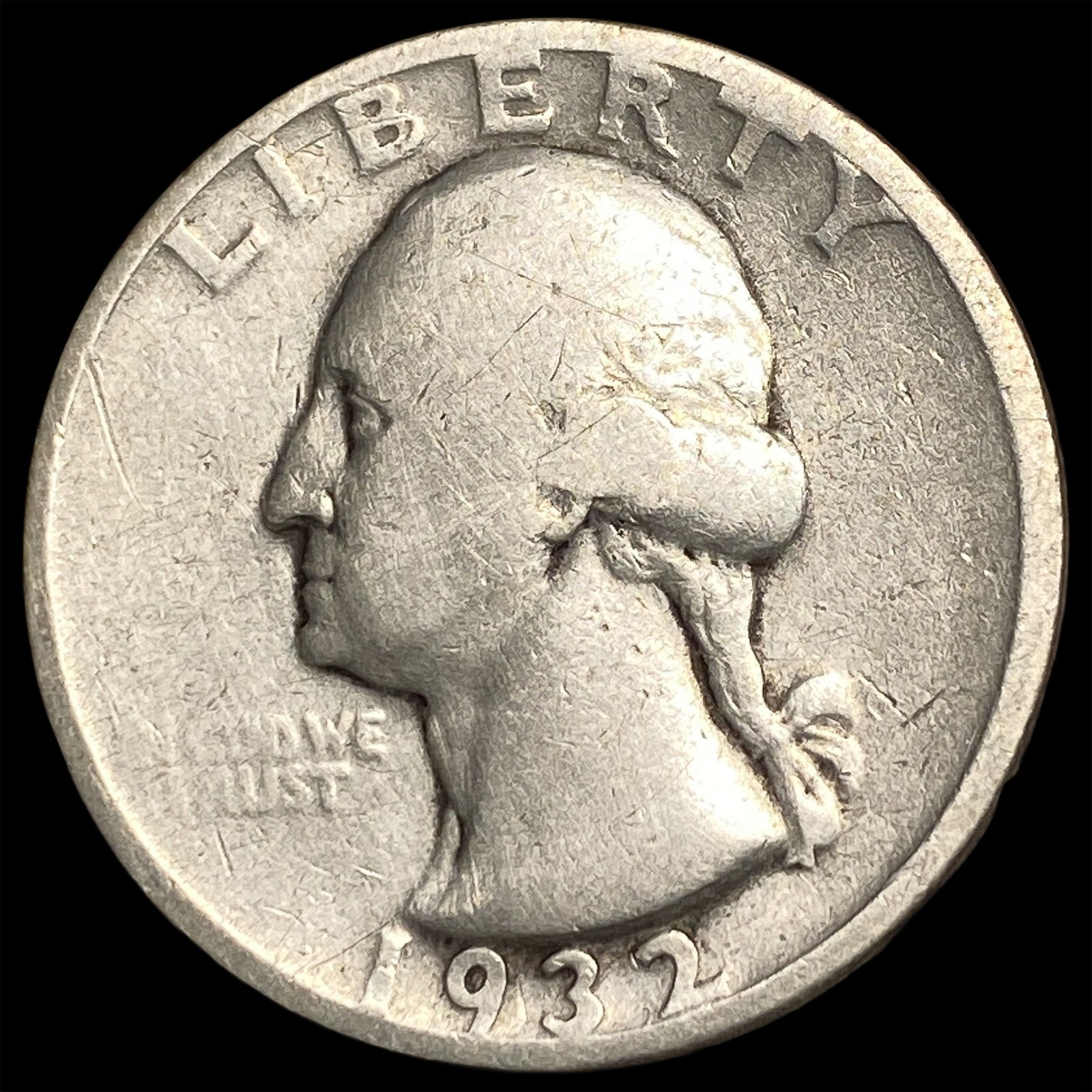 1932-D Silver Washington Quarter LIGHTLY CIRCULATED: 1932-D Silver Washington Quarter LIGHTLY CIRCULATED