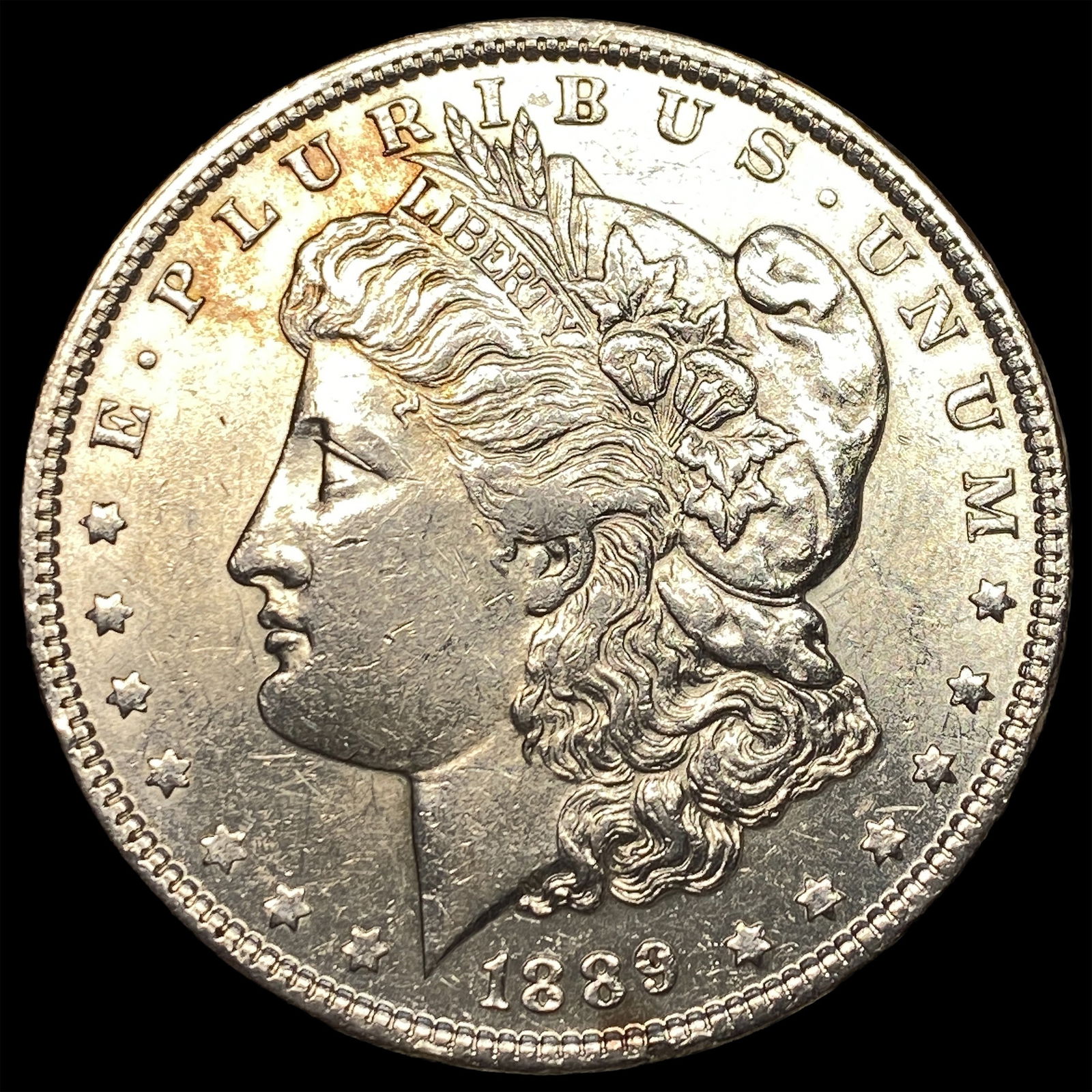1889 Silver Morgan Dollar CHOICE AU: 1889 Silver Morgan Dollar CHOICE AU
