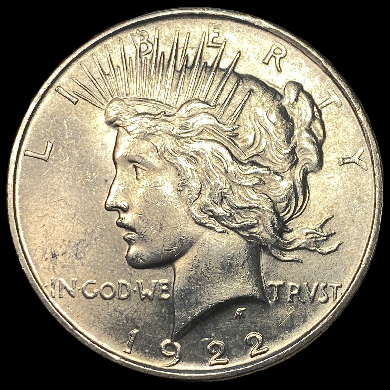 1922 Silver Peace Dollar UNCIRCULATED: 1922 Silver Peace Dollar UNCIRCULATED