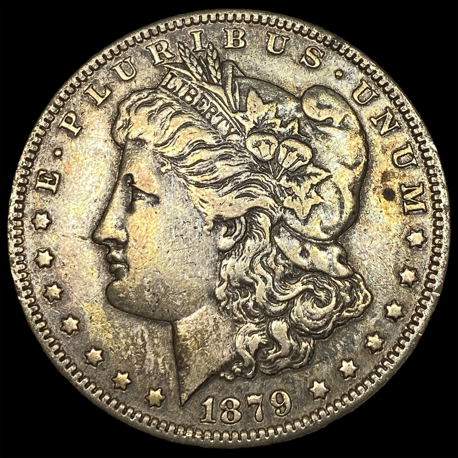1879-S Silver Morgan Dollar NEARLY UNCIRCULATED: 1879-S Silver Morgan Dollar NEARLY UNCIRCULATED