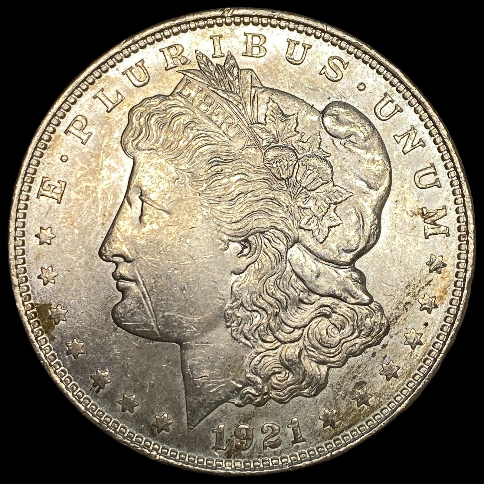 1921 Silver Morgan Dollar UNCIRCULATED: 1921 Silver Morgan Dollar UNCIRCULATED