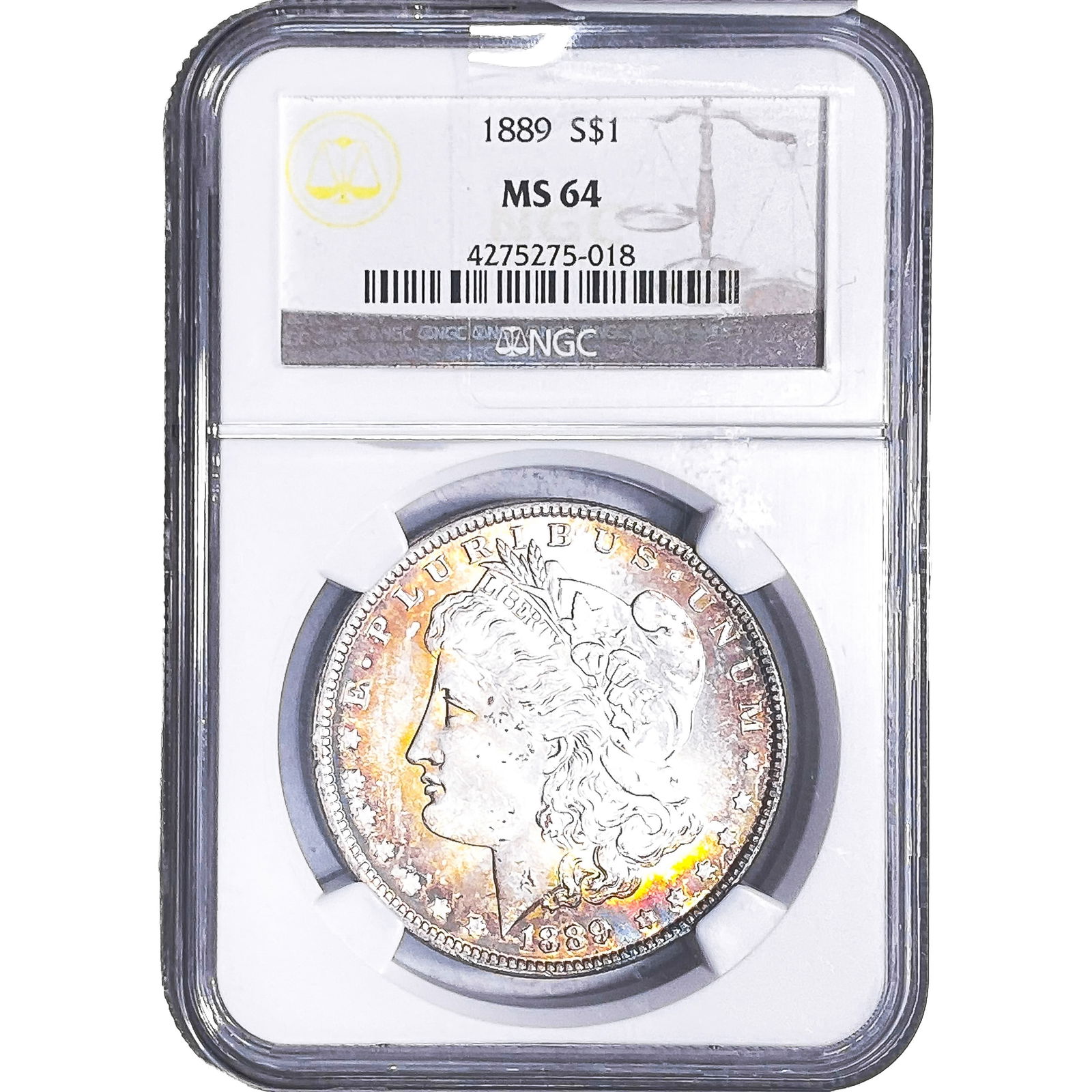 1889 Morgan Silver Dollar NGC MS64 (1 of 2)
