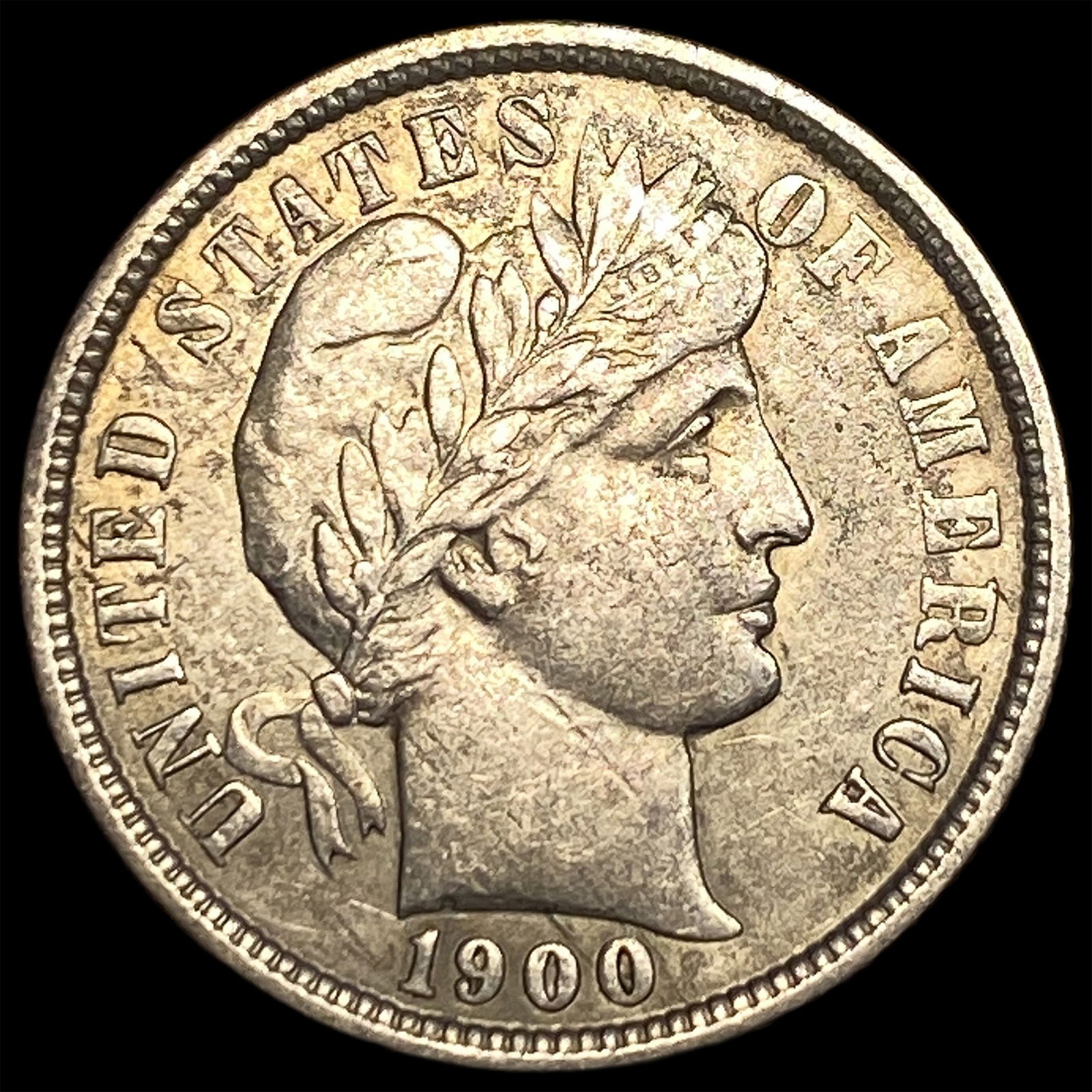 1900 Barber Dime CLOSELY UNCIRCULATED (1 of 2)