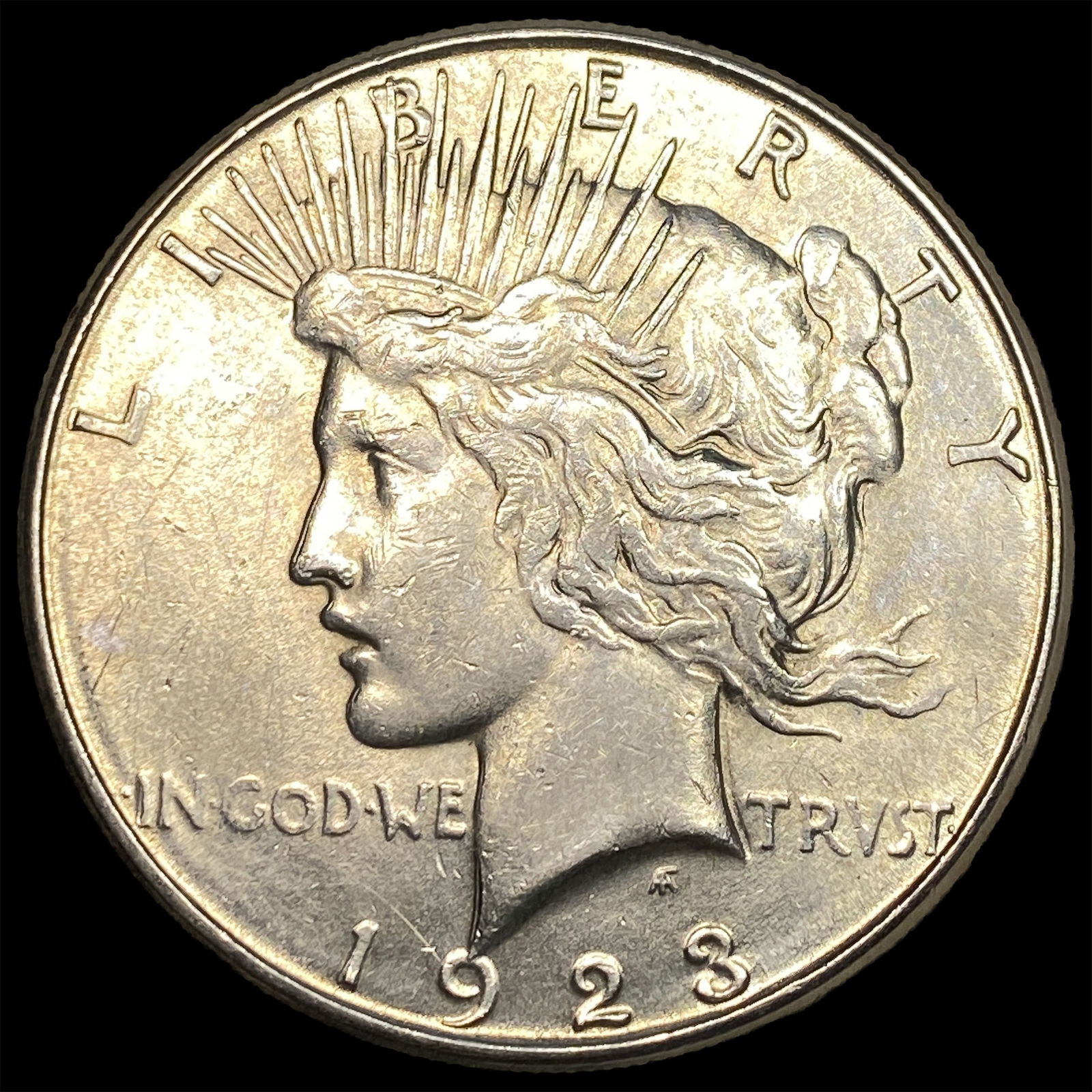 1923 Silver Peace Dollar CLOSELY UNCIRCULATED: 1923 Silver Peace Dollar CLOSELY UNCIRCULATED