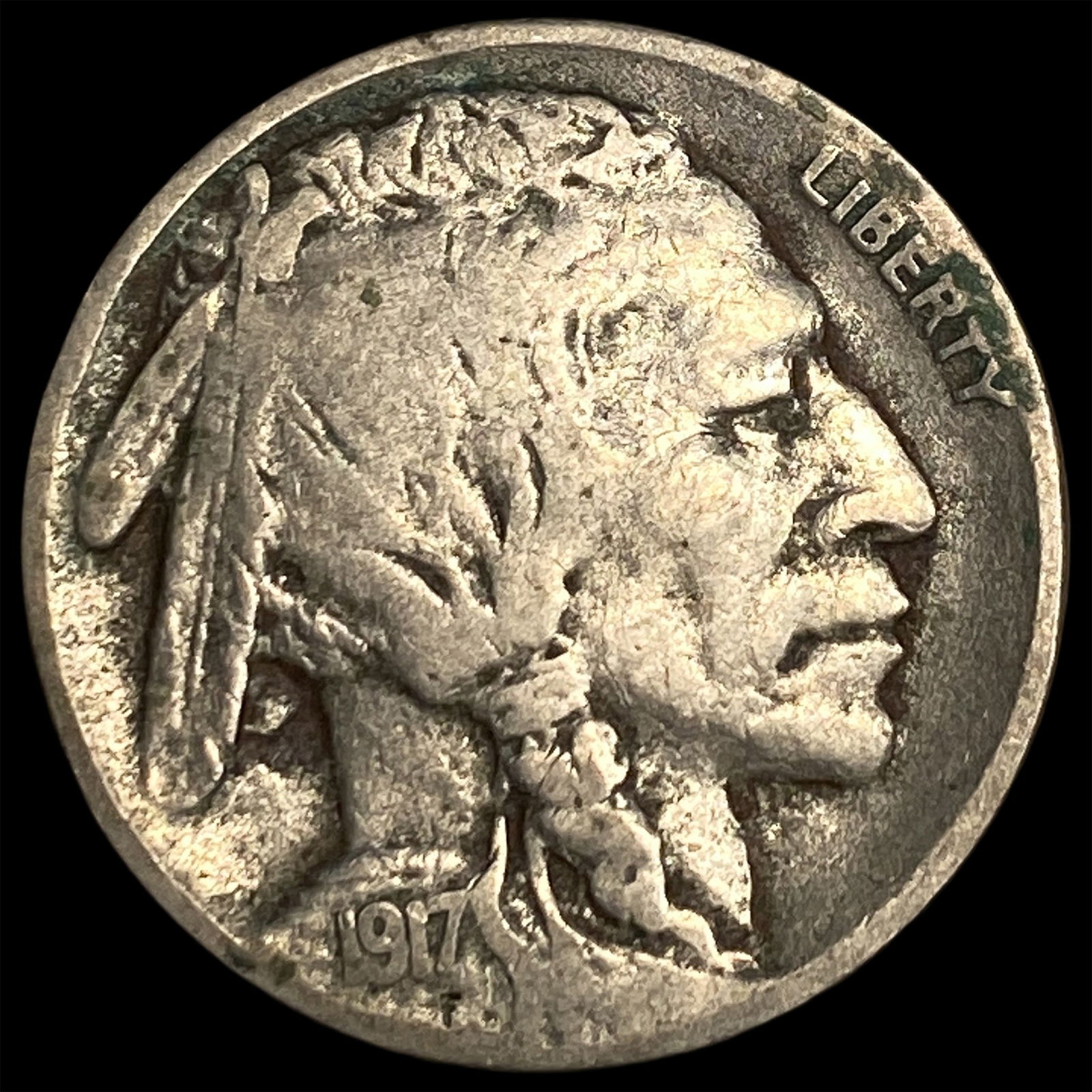 1917 Buffalo Nickel LIGHTLY CIRCULATED: 1917 Buffalo Nickel LIGHTLY CIRCULATED