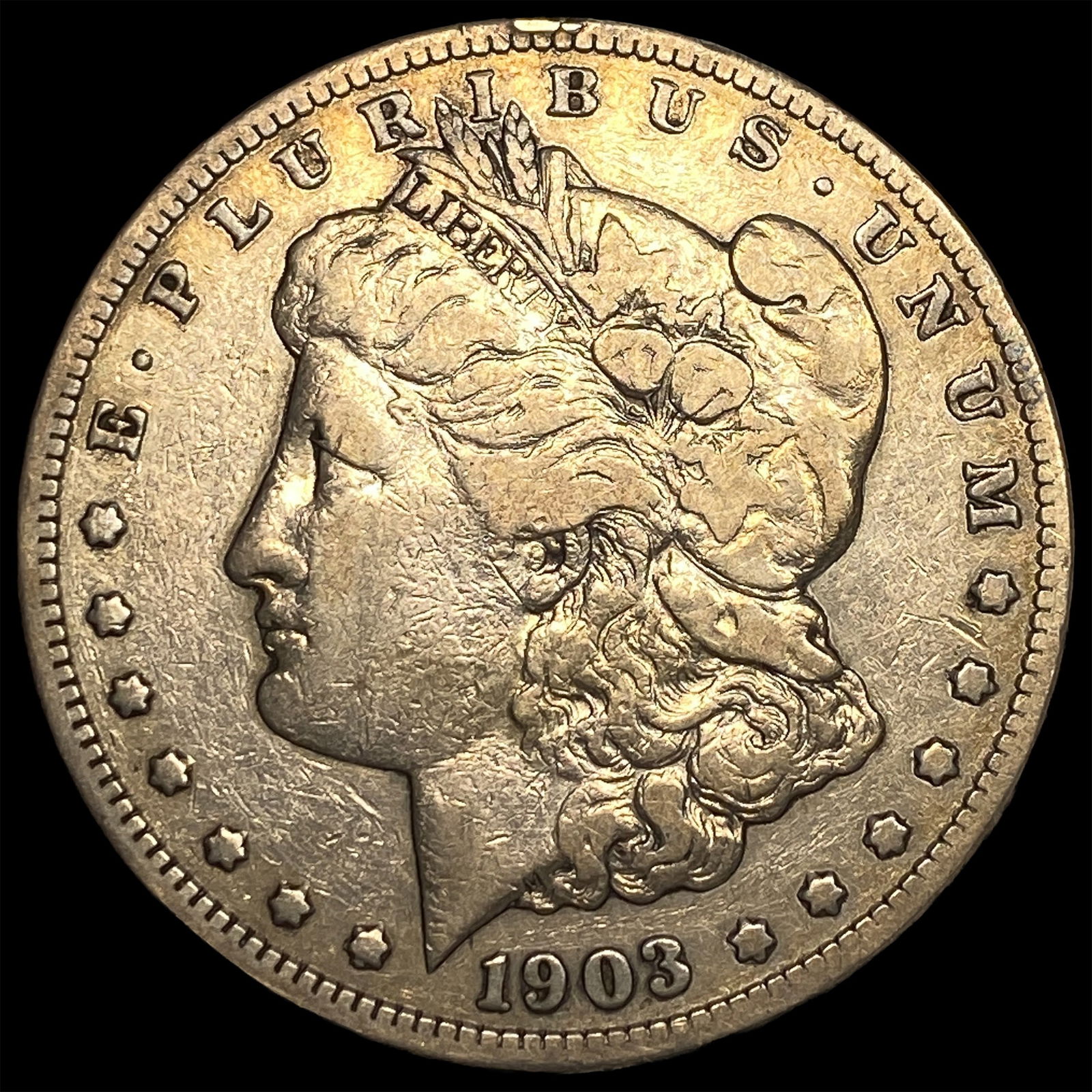 1903-S Silver Morgan Dollar LIGHTLY CIRCULATED: 1903-S Silver Morgan Dollar LIGHTLY CIRCULATED