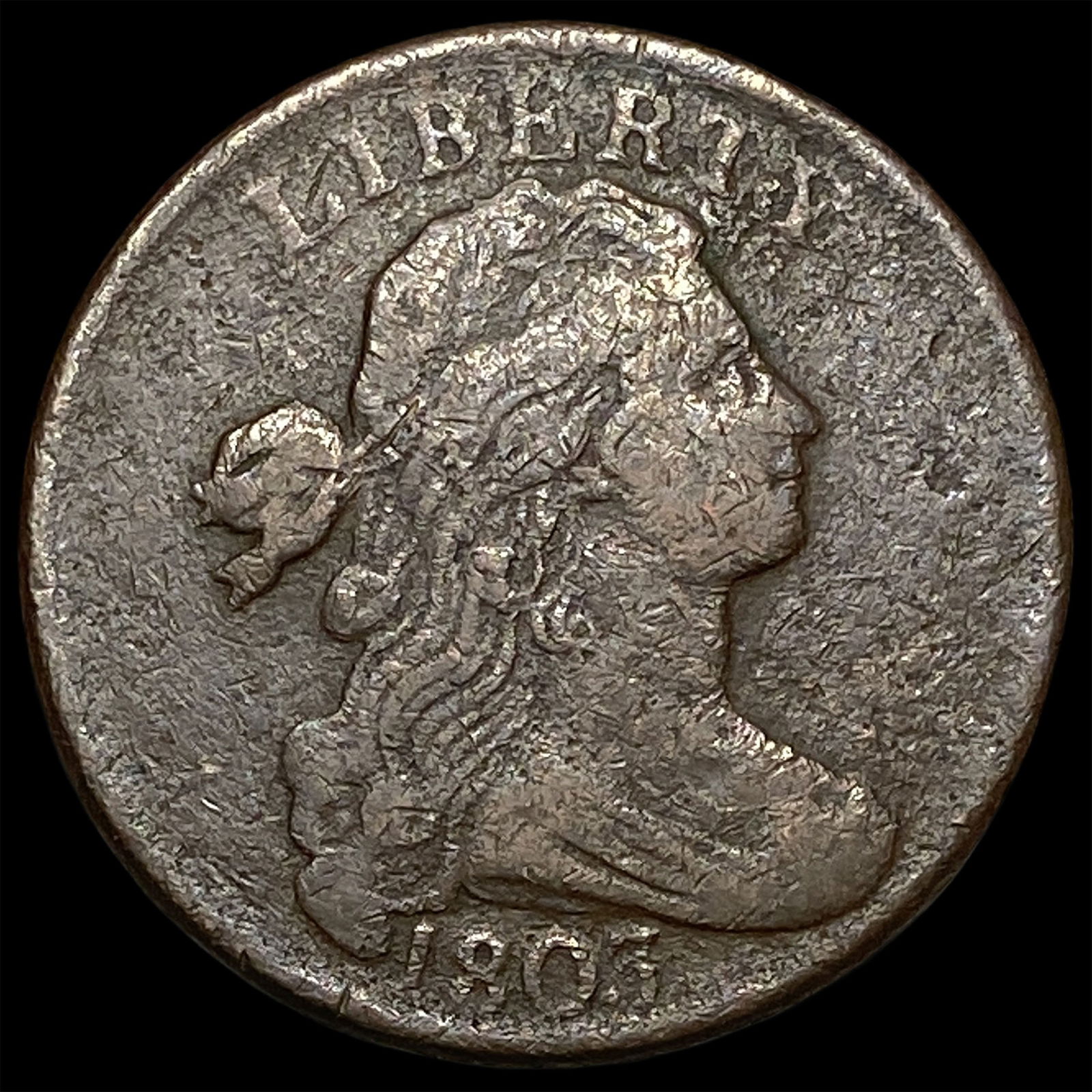 1803 Draped Bust Large Cent LIGHTLY CIRCULATED: 1803 Draped Bust Large Cent LIGHTLY CIRCULATED
