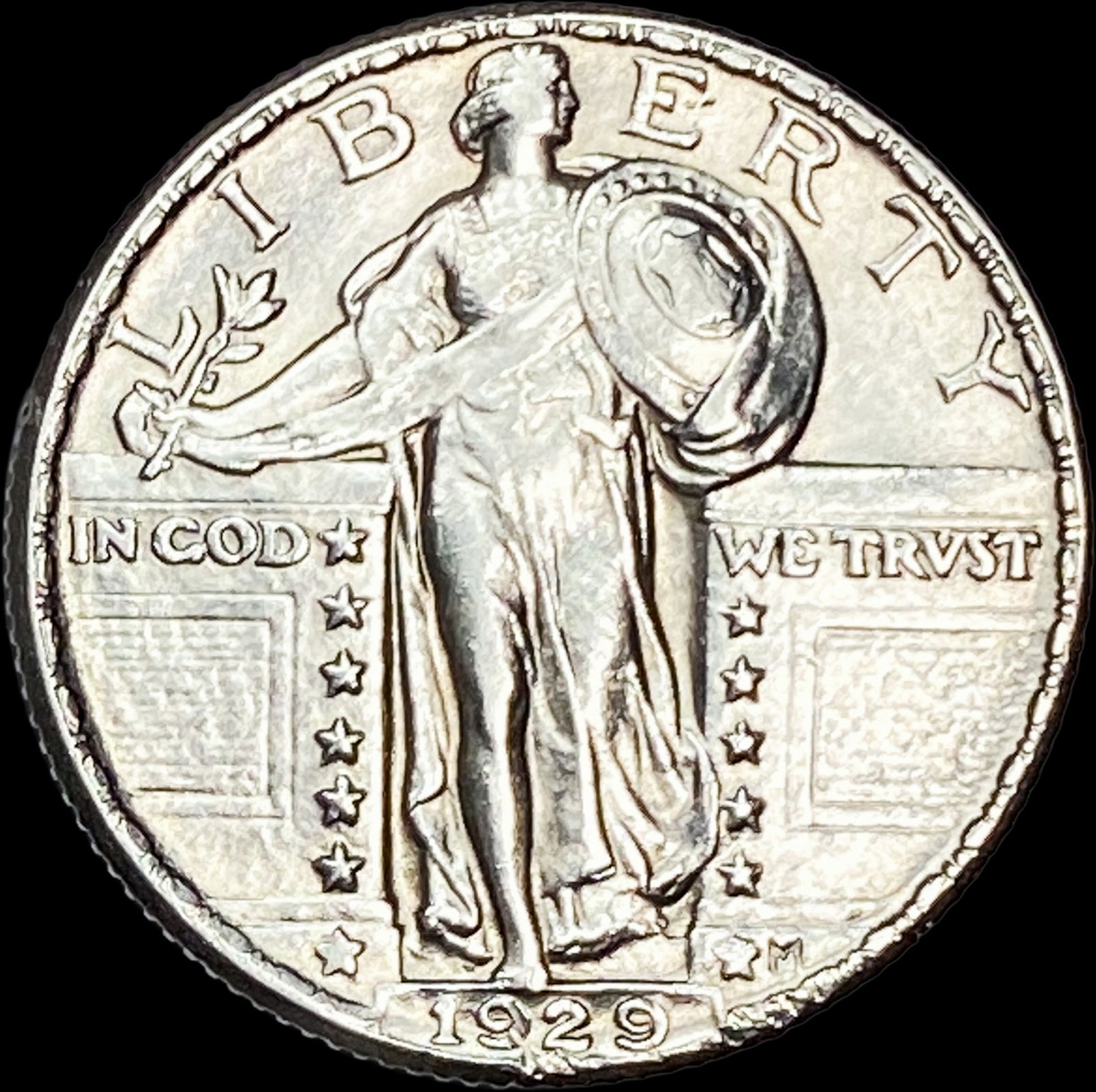 1929 Standing Liberty Silver Quarter UNCIRCULATED: 1929 Standing Liberty Silver Quarter UNCIRCULATED