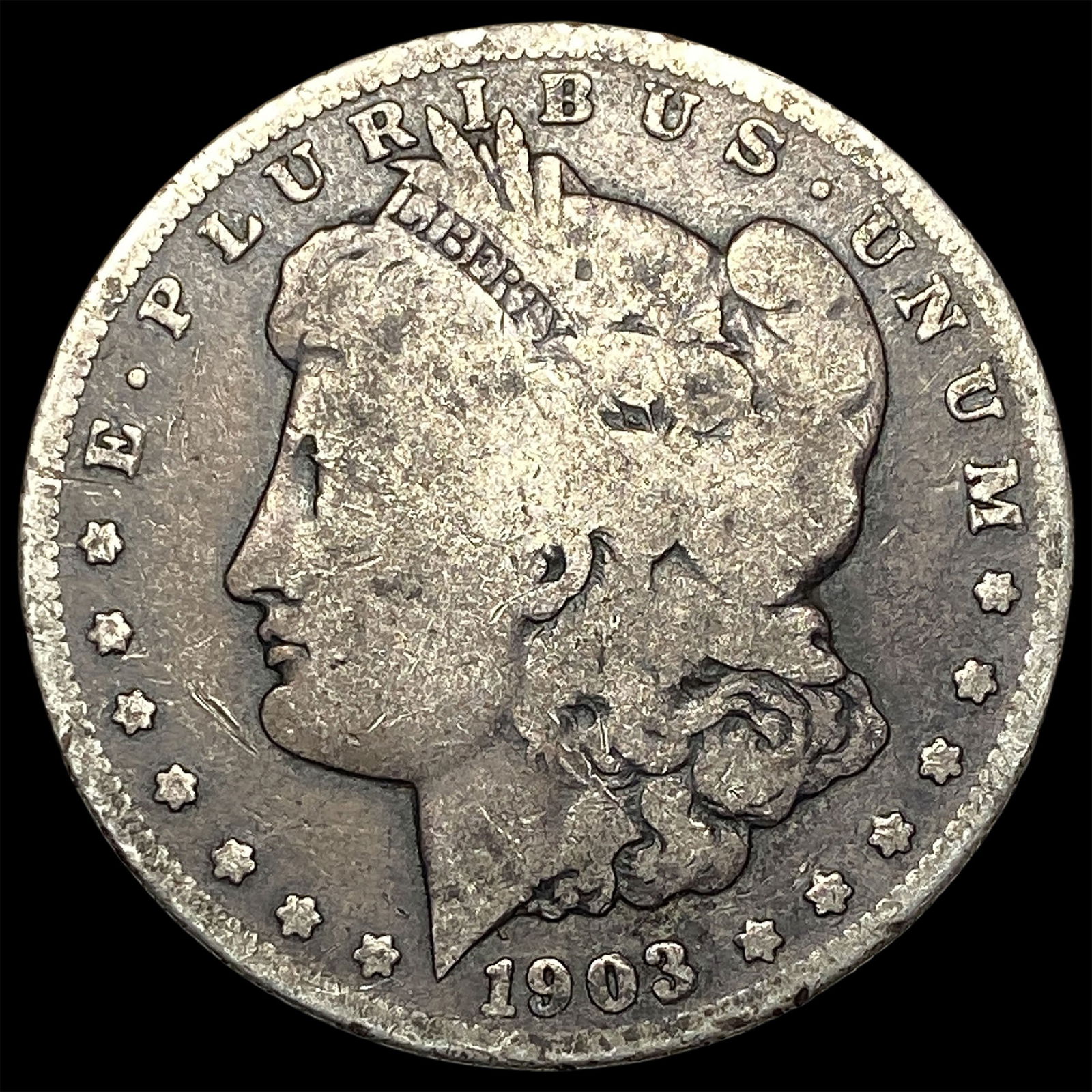 1903-S Silver Morgan Dollar NICELY CIRCULATED: 1903-S Silver Morgan Dollar NICELY CIRCULATED