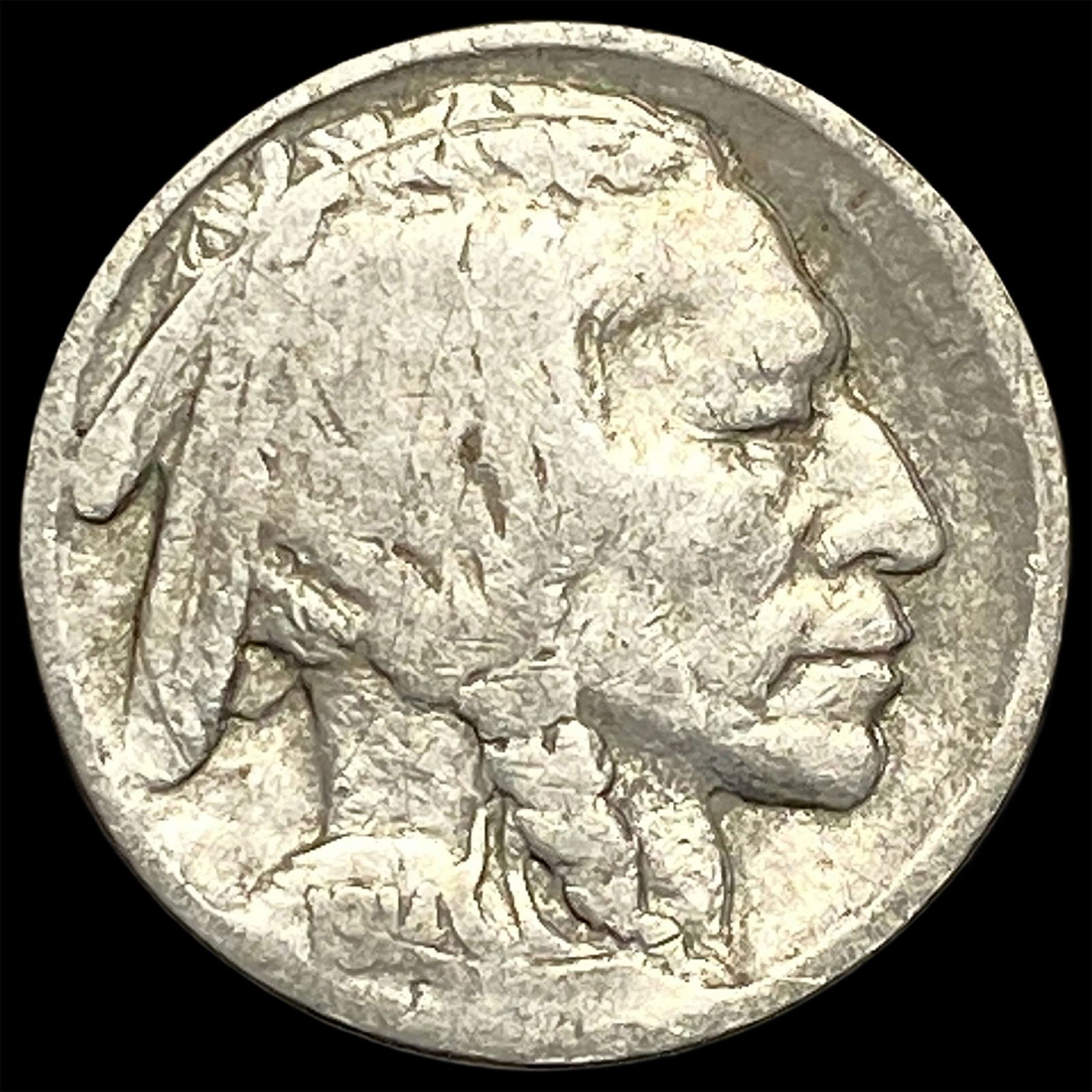 1914-D Buffalo Nickel NICELY CIRCULATED: 1914-D Buffalo Nickel NICELY CIRCULATED