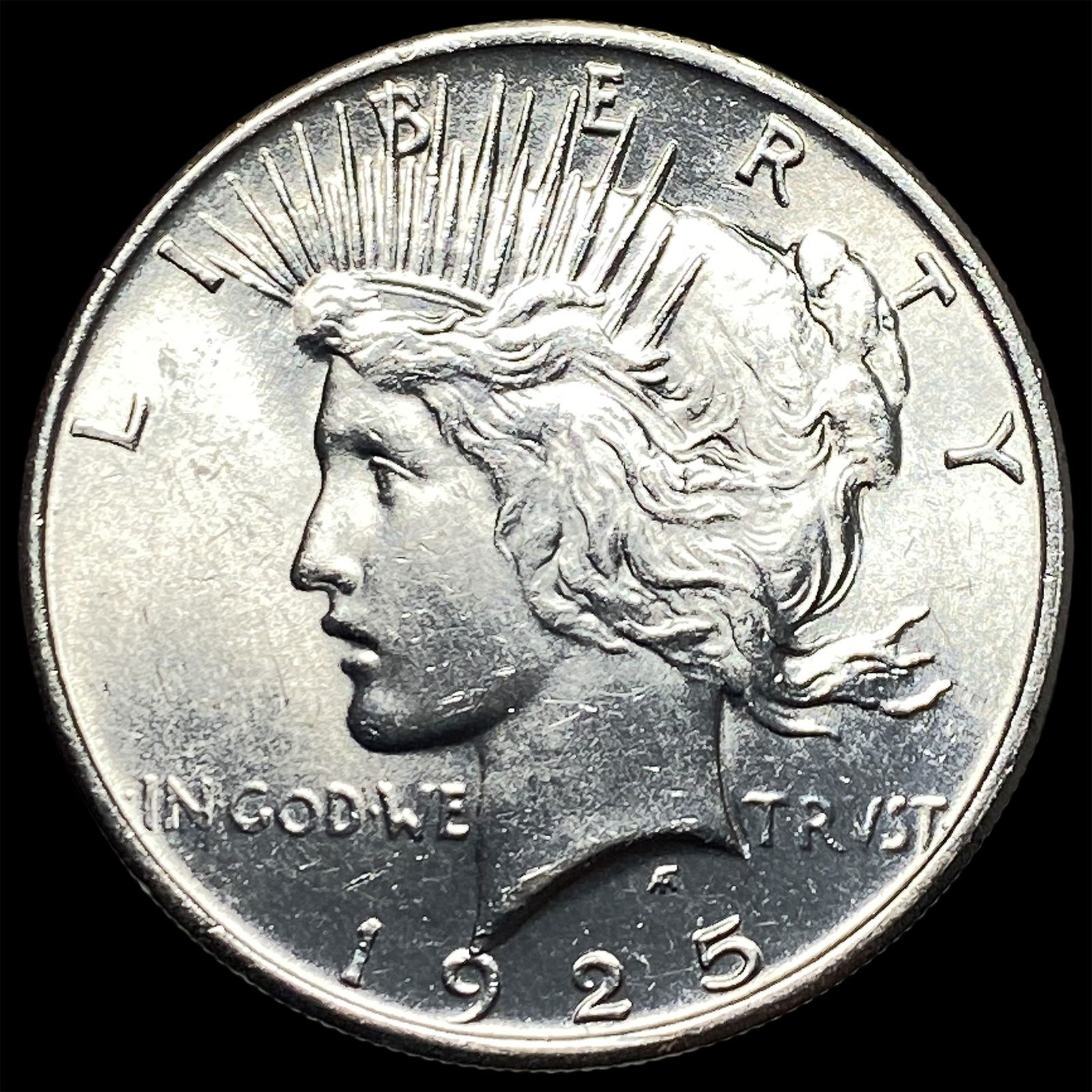 1925 Silver Peace Dollar LIGHTLY CIRCULATED: 1925 Silver Peace Dollar LIGHTLY CIRCULATED