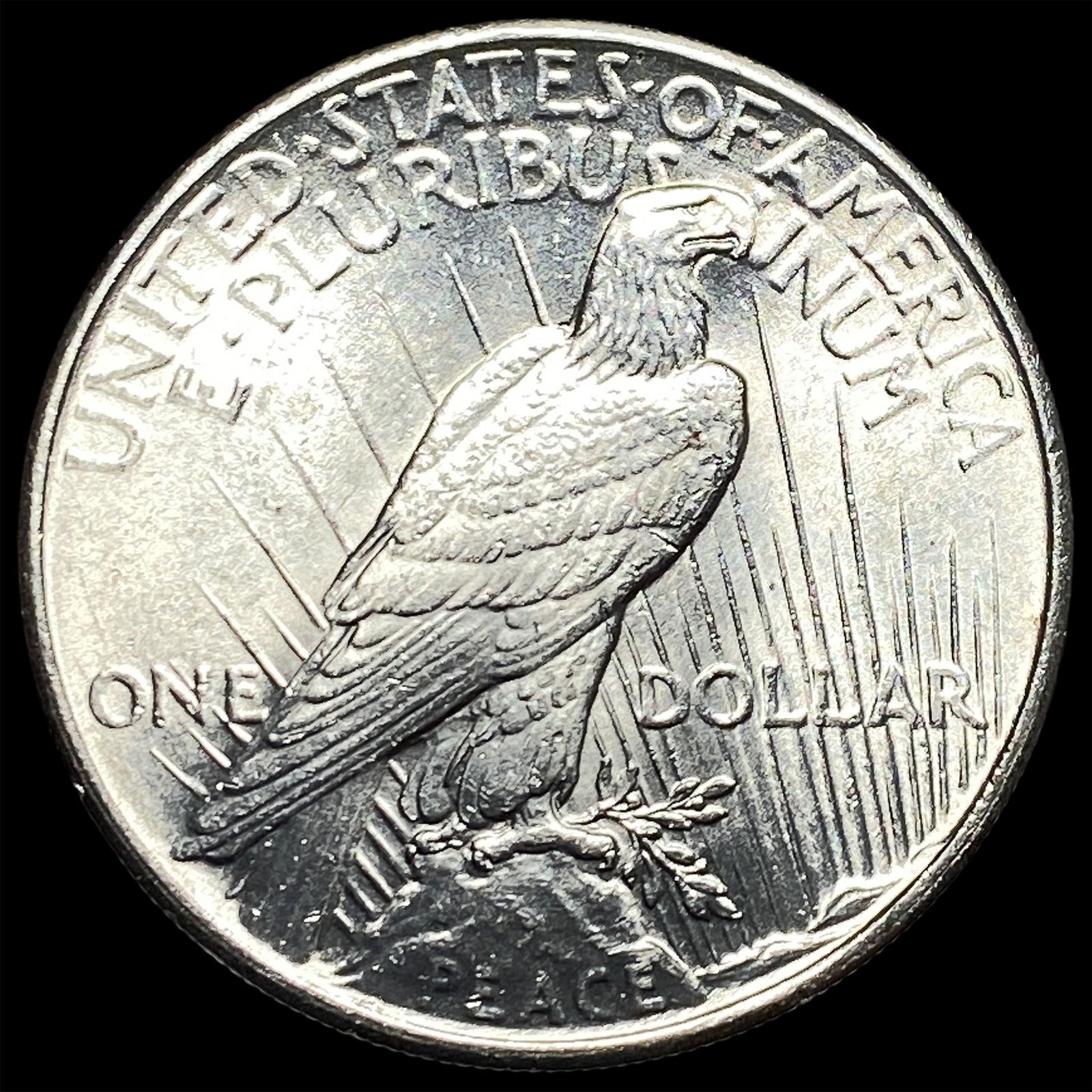 1925 Silver Peace Dollar LIGHTLY CIRCULATED - 2