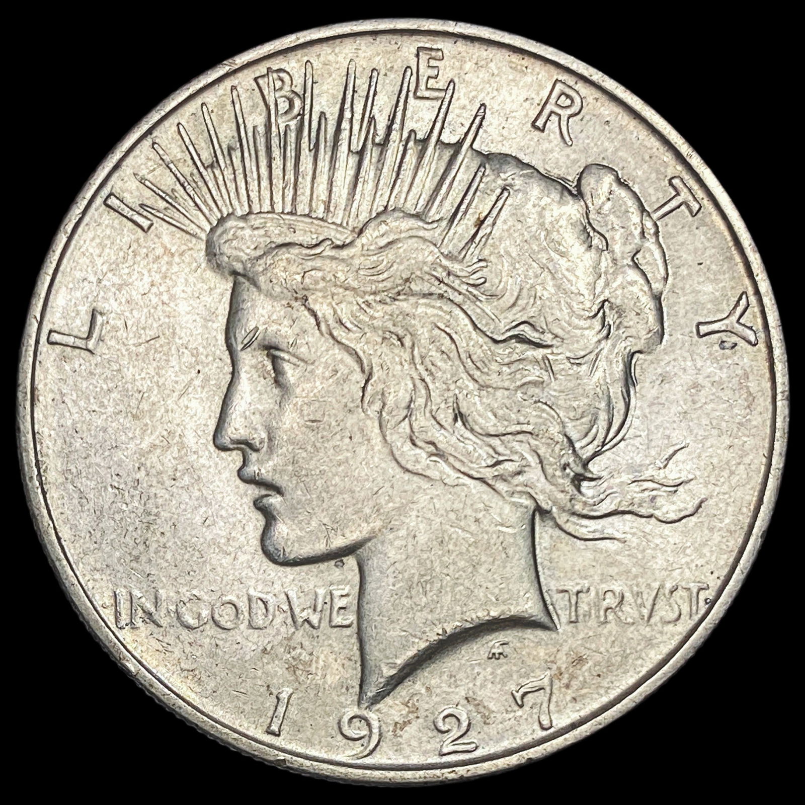 1927-D Silver Peace Dollar UNCIRCULATED: 1927-D Silver Peace Dollar UNCIRCULATED
