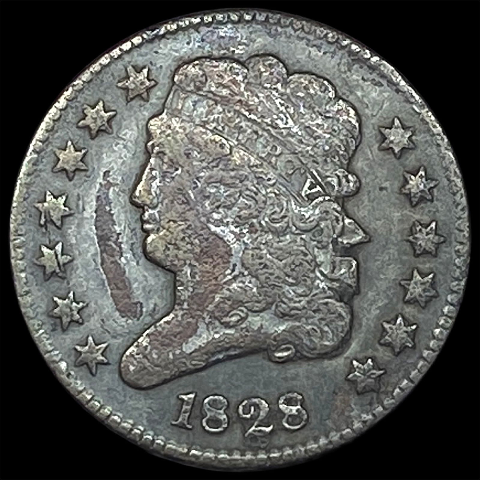 1828 Classic Head Half Cent HIGH GRADE (1 of 2)