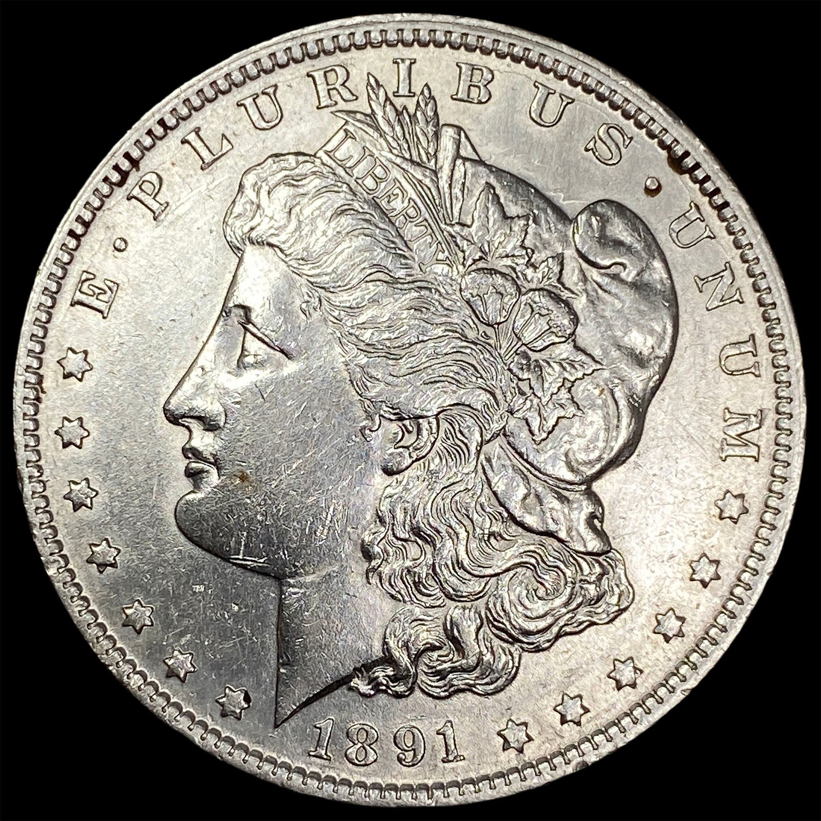 1891-O Morgan Silver Dollar CLOSELY UNCIRCULATED (1 of 2)