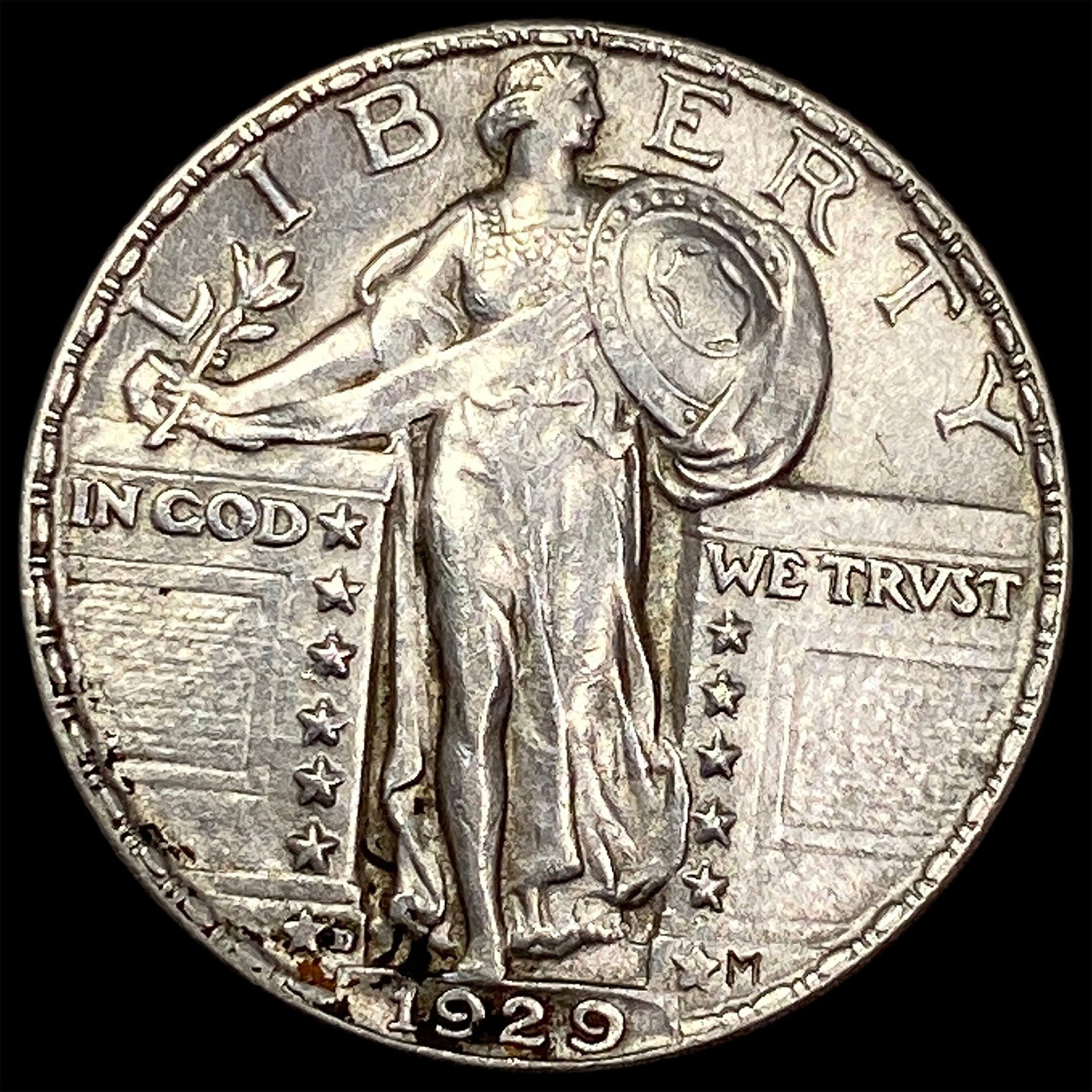 1929-D Standing Liberty Silver Quarter UNCIRCULATED: 1929-D Standing Liberty Silver Quarter UNCIRCULATED
