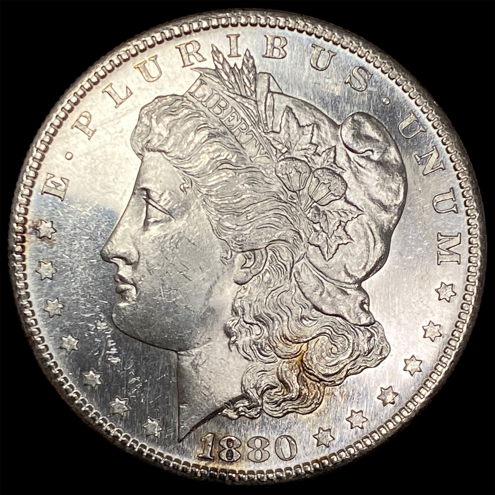 1880-S Silver Morgan Dollar UNCIRCULATED: 1880-S Silver Morgan Dollar UNCIRCULATED