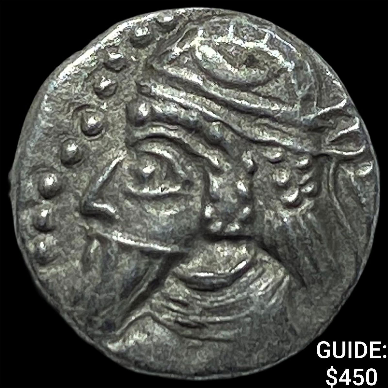 Kings of Persis, Napad 1st Century AD Silver Hemidrachm CLOSELY UNCIRCULATED: Kings of Persis, Napad 1st Century AD Silver Hemidrachm CLOSELY UNCIRCULATED
