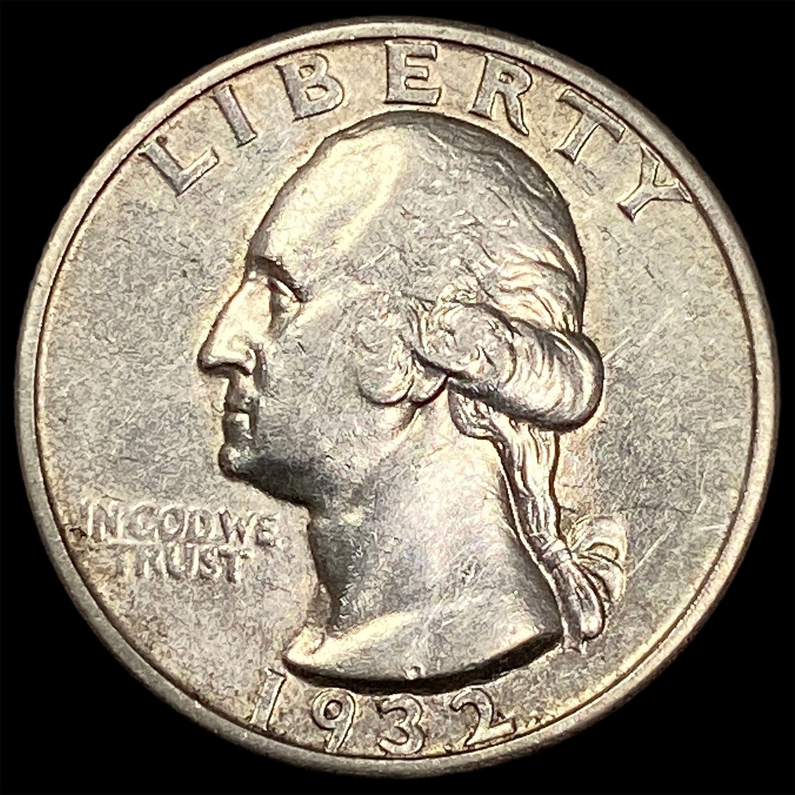 1932-S Silver Washington Quarter CLOSELY UNCIRCULATED: 1932-S Silver Washington Quarter CLOSELY UNCIRCULATED