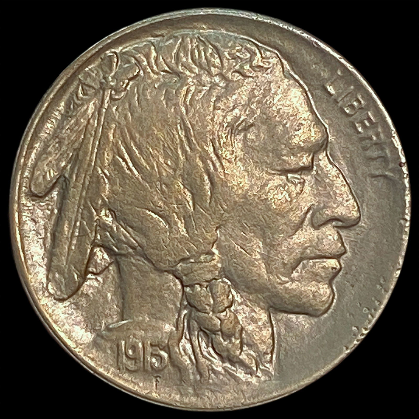 1913-D Type 2 Buffalo Nickel CLOSELY UNCIRCULATED (1 of 2)