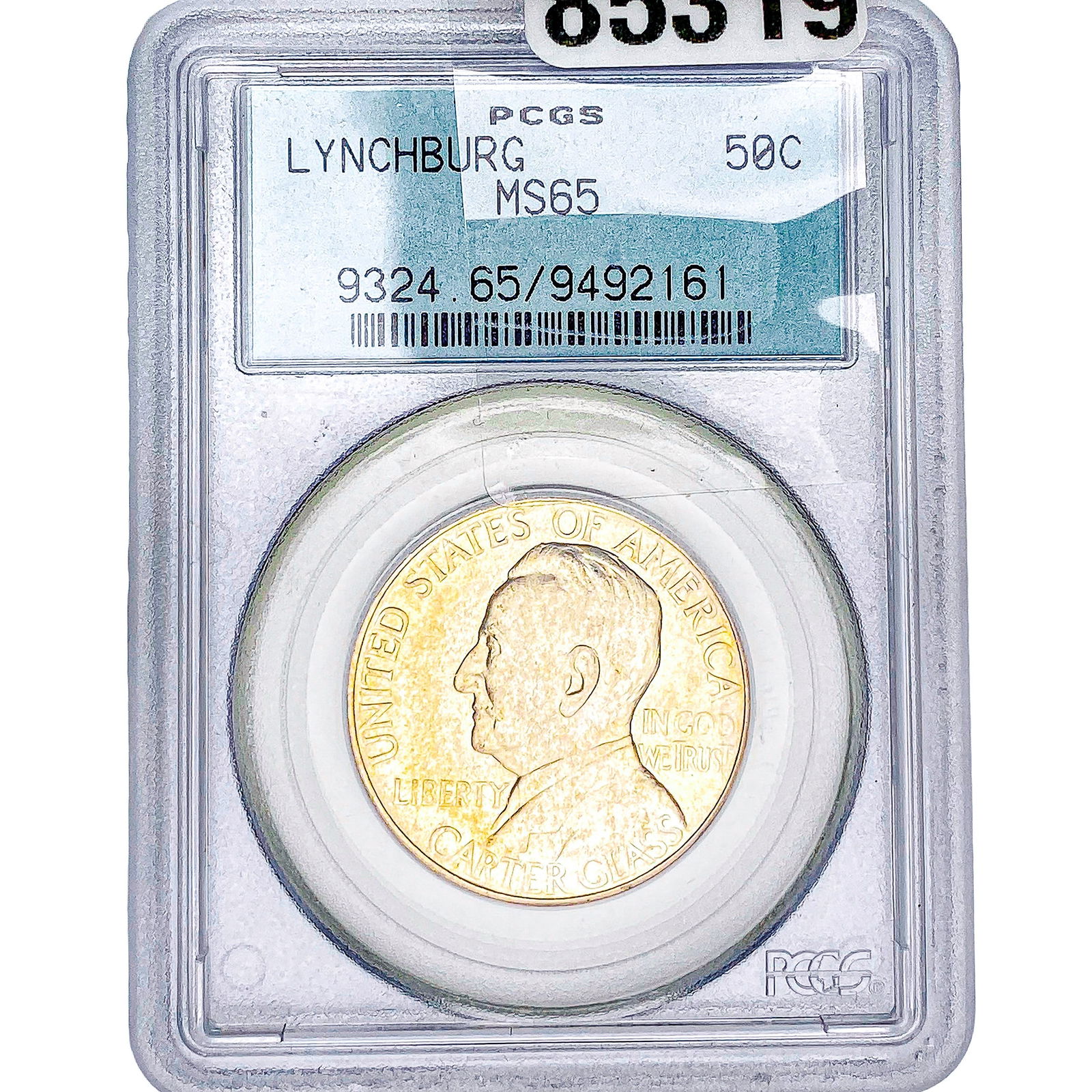 1936 Lynchburg Half Dollar PCGS MS65: 1936 Lynchburg Half Dollar PCGS MS65