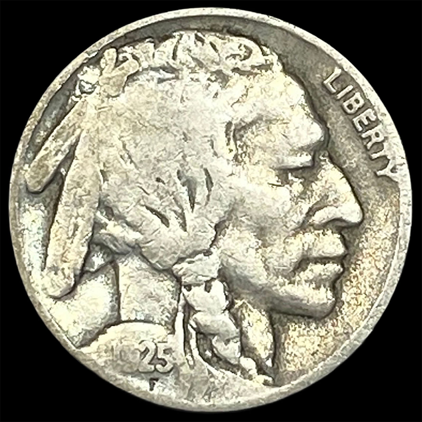 1925-S Buffalo Nickel LIGHTLY CIRCULATED: 1925-S Buffalo Nickel LIGHTLY CIRCULATED
