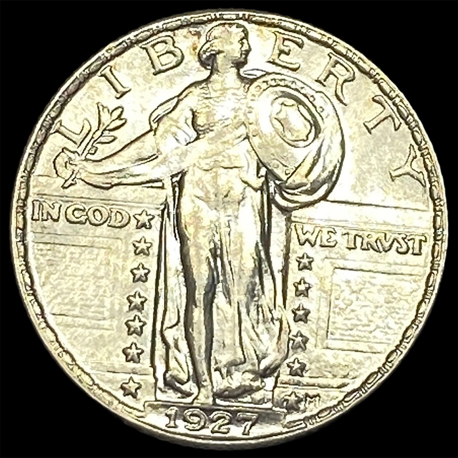 1927 Silver Standing Liberty Quarter UNCIRCULATED: 1927 Silver Standing Liberty Quarter UNCIRCULATED