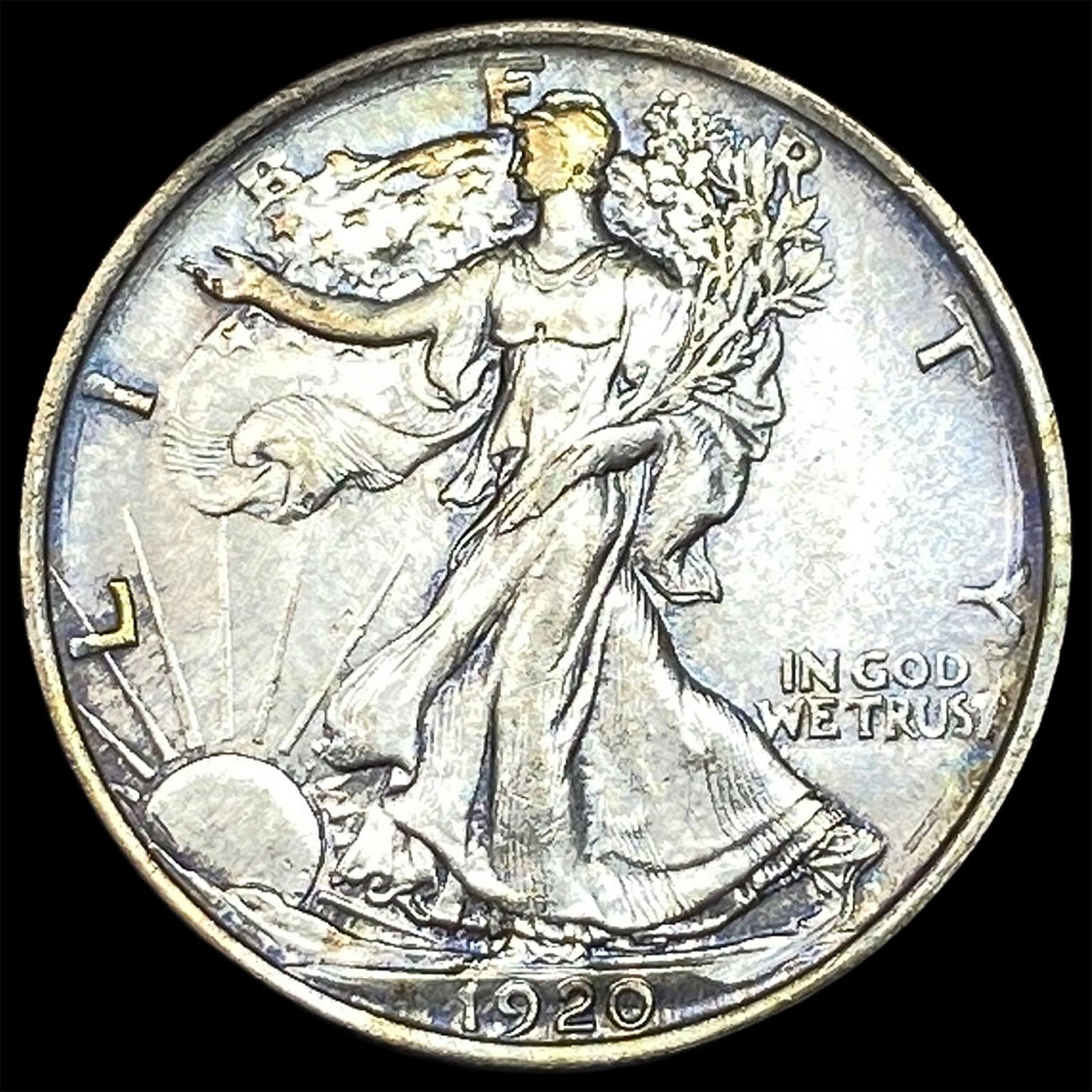 1920 Silver Walking Liberty Half Dollar CHOICE BU: 1920 Silver Walking Liberty Half Dollar CHOICE BU
