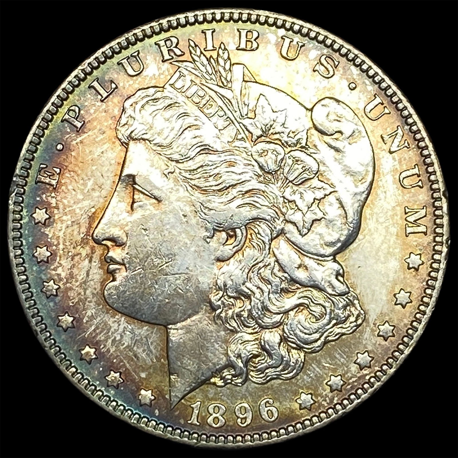 1896-O Silver Morgan Dollar CLOSELY UNCIRCULATED (1 of 2)