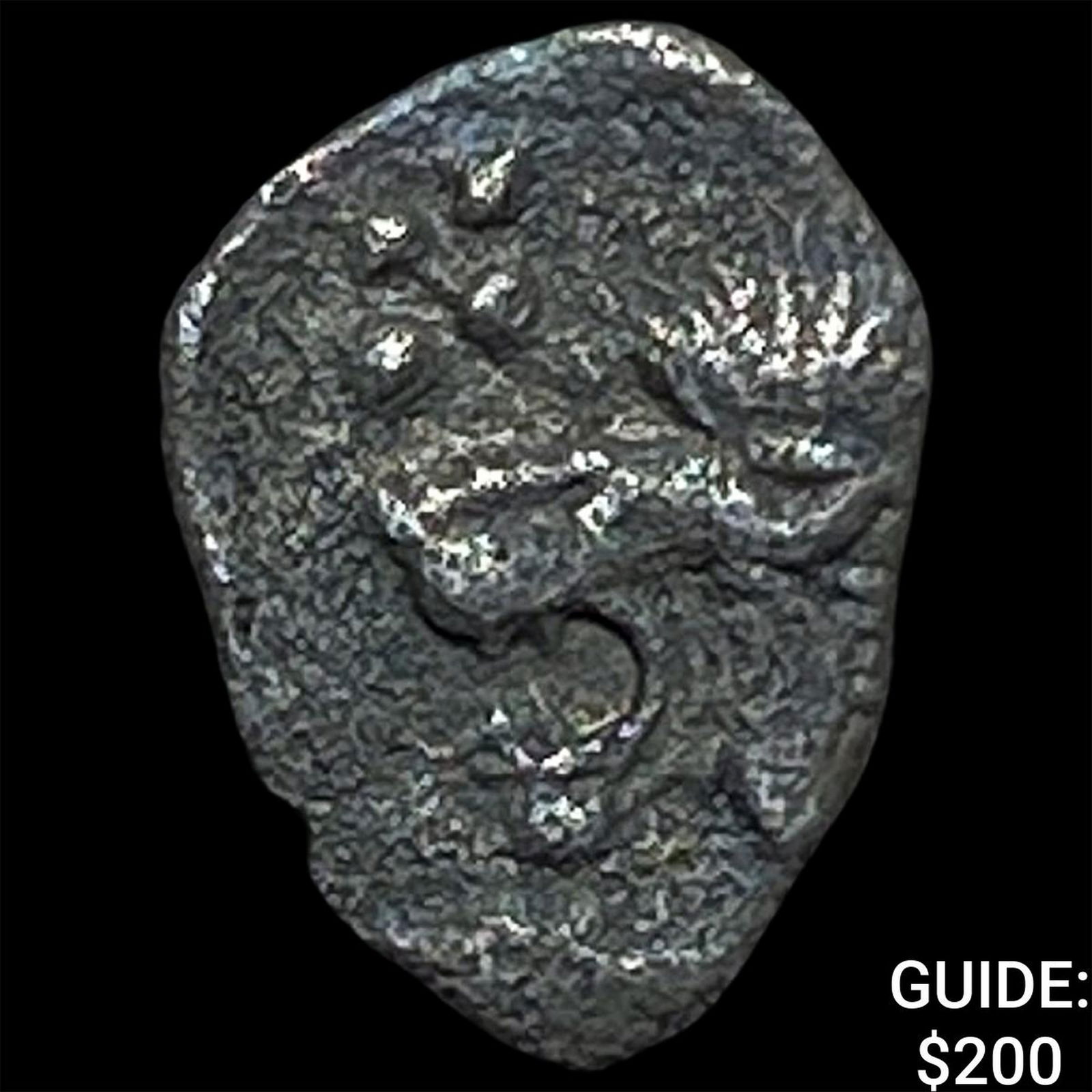 Ancient Greece Mysia, Cyzicus 336-323 BC Silver Hemiobol NEARLY UNCIRCULATED: Ancient Greece Mysia, Cyzicus 336-323 BC Silver Hemiobol NEARLY UNCIRCULATED