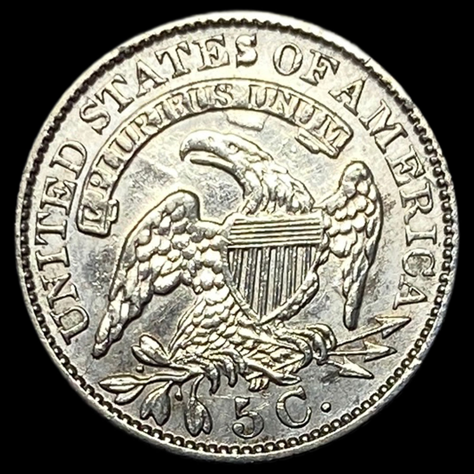 1831 Capped Bust Half Dollar CLOSELY UNCIRCULATED - 2