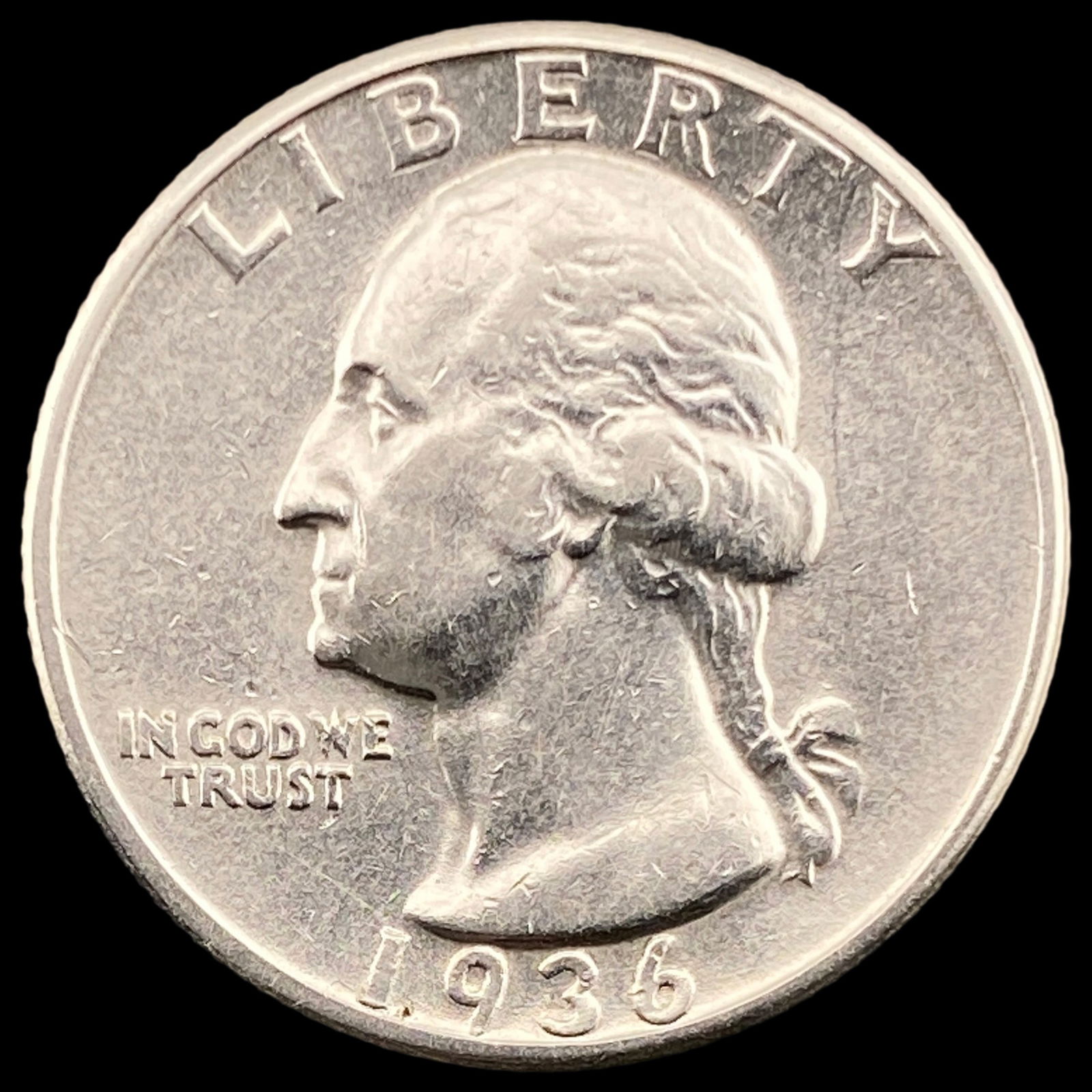 1936-S Silver Washington Quarter CHOICE AU (1 of 2)