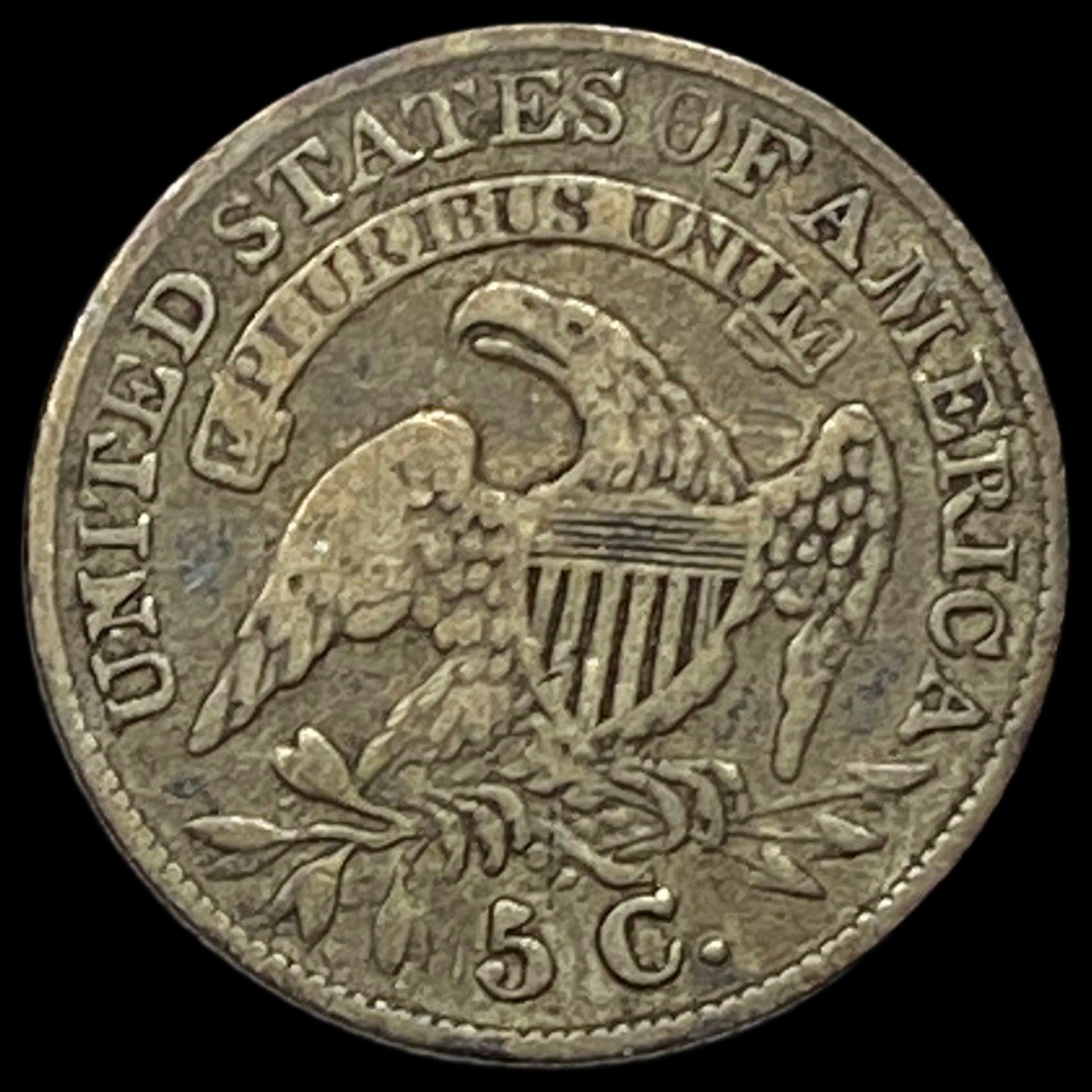 1832 Capped Bust Half Dime LIGHTLY CIRCULATED - 2