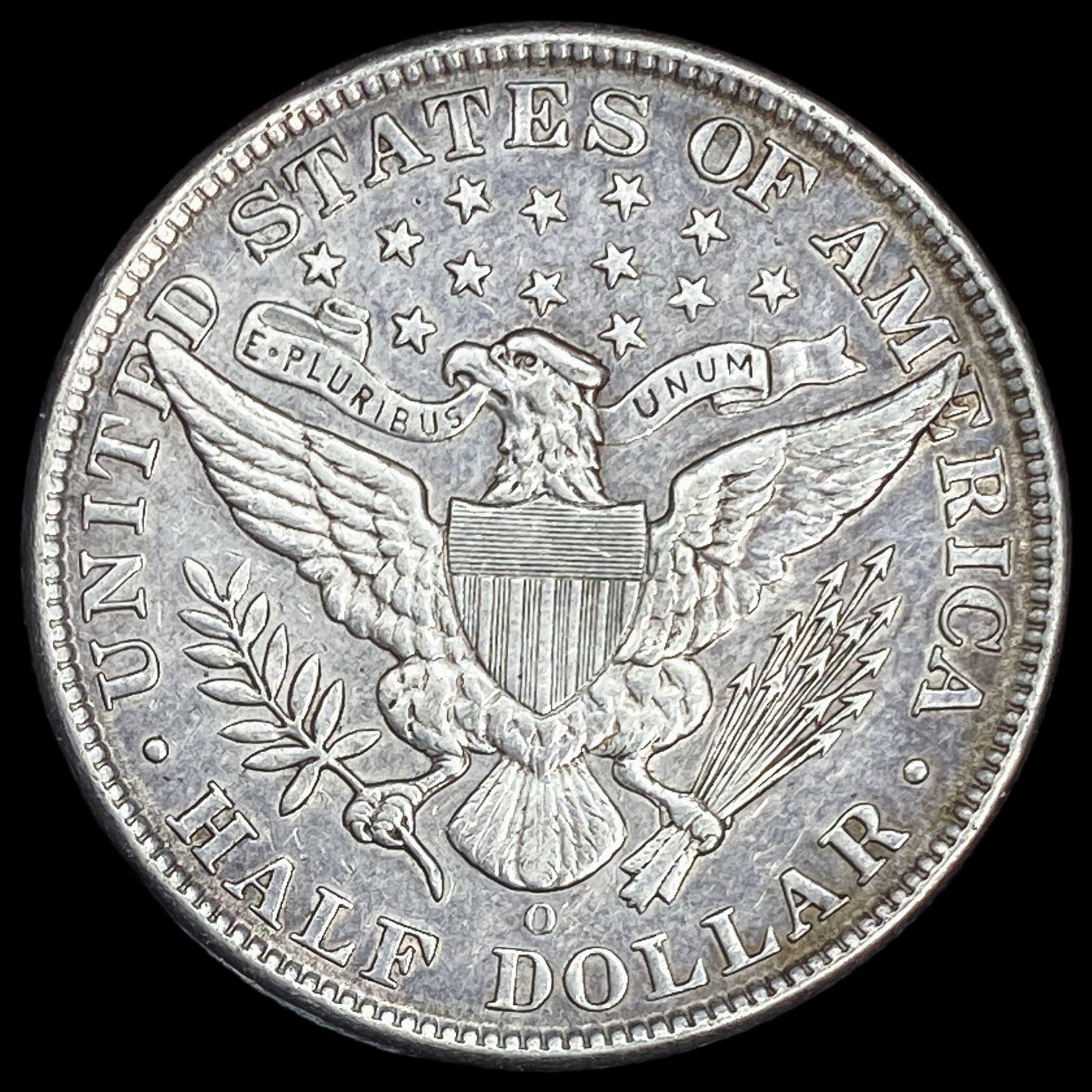 1908-O Silver Barber Half Dollar CLOSELY UNCIRCULATED - 2